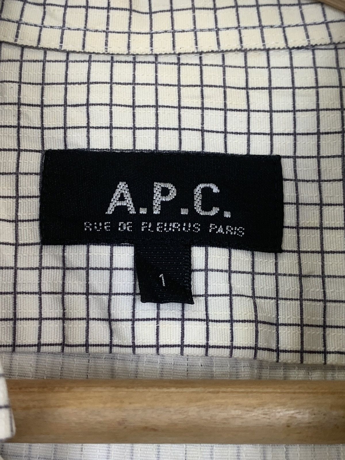 A.P.C. A.P.C Button Ups Flannel Size US S / EU 44-46 / 1 - 11 Thumbnail