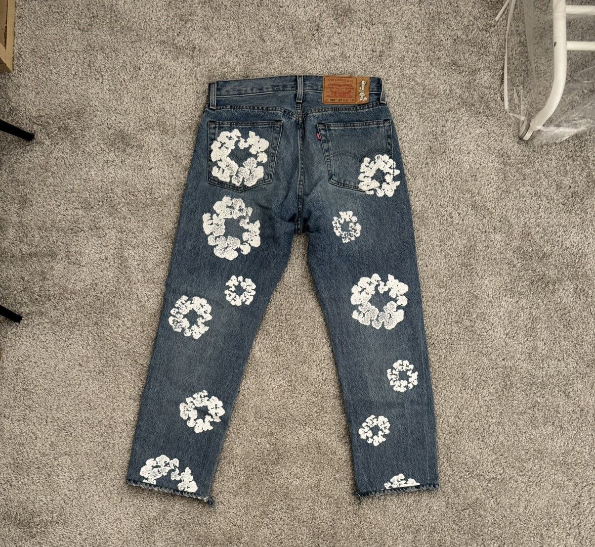 DENIM TEARS Denim Tears Levi’s Cotton Wreath Jean Size US 31 - 7 Thumbnail