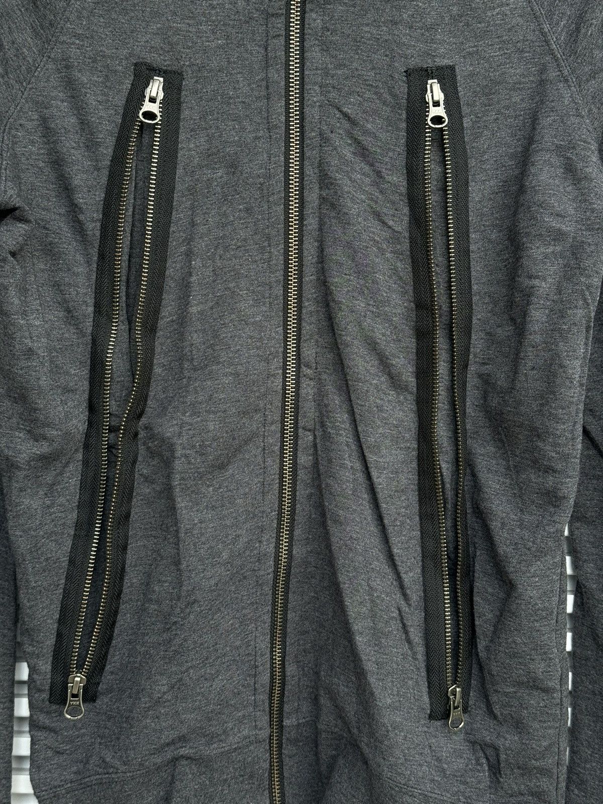 Japanese Brand Custom Culture Skulls Punk Poem Zipped Sweater Hoodie Size US M / EU 48-50 / 2 - 5 Thumbnail