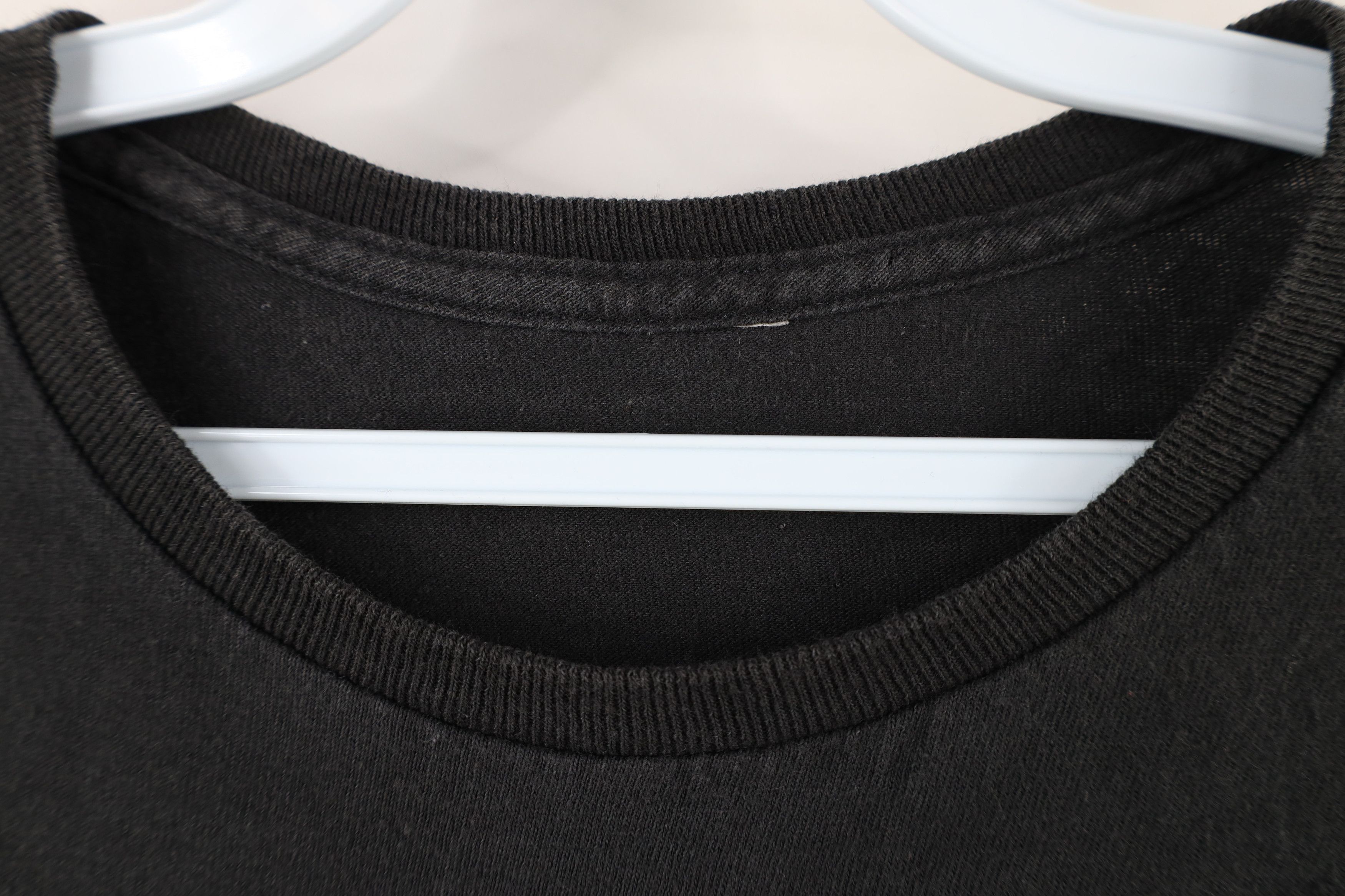 Vintage Vintage 90s Streetwear Long Sleeve T-Shirt Black Cotton Size US M / EU 48-50 / 2 - 5 Thumbnail
