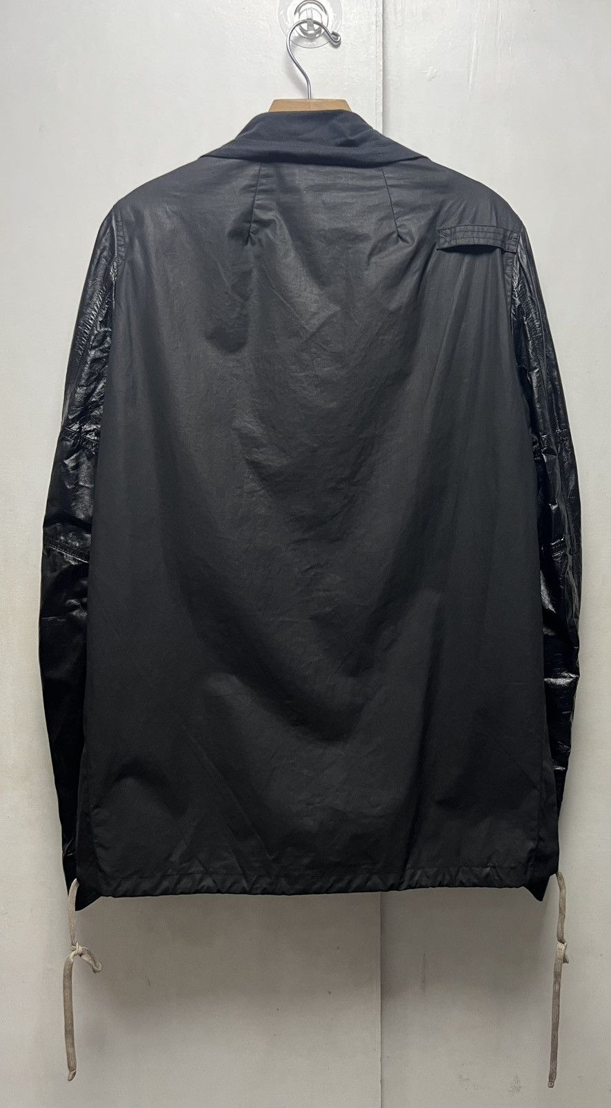 Rick Owens Rick Owens - S/S 15’ - Sliced Leather Biker Jacket Size US M / EU 48-50 / 2 - 21 Thumbnail