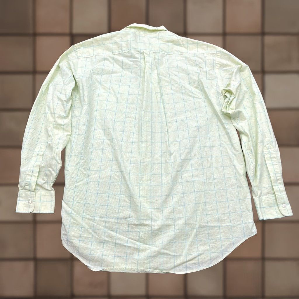 Vineyard Vines Vineyard Vines Murray Shirt Long Sleeve Button-Up Adult Large Light Green Multicolor Check Casual Mens Size US L / EU 52-54 / 3 - 1 Thumbnail