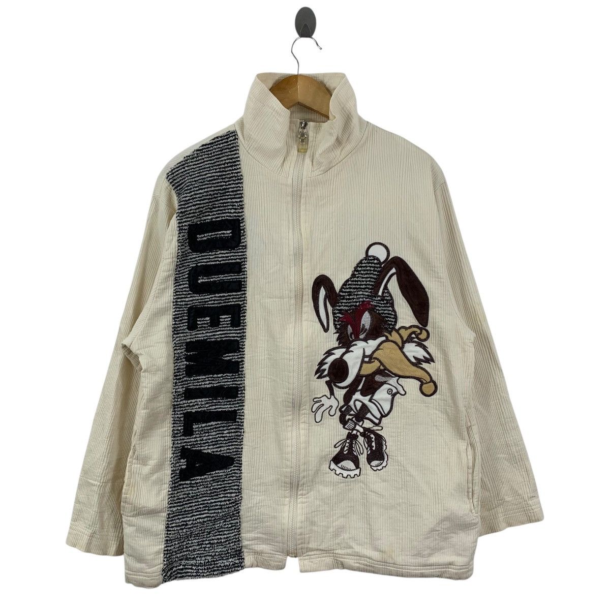 Vintage DUEMILA Sea’s Sports Corduroy Full Zipper Jacket Size US XL / EU 56 / 4 - 1 Thumbnail