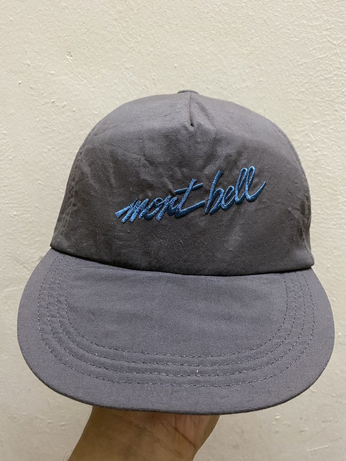 Montbell × Vintage Vintage Polyster Snapback Montbell Cap Hat Size ONE SIZE - 1 Thumbnail