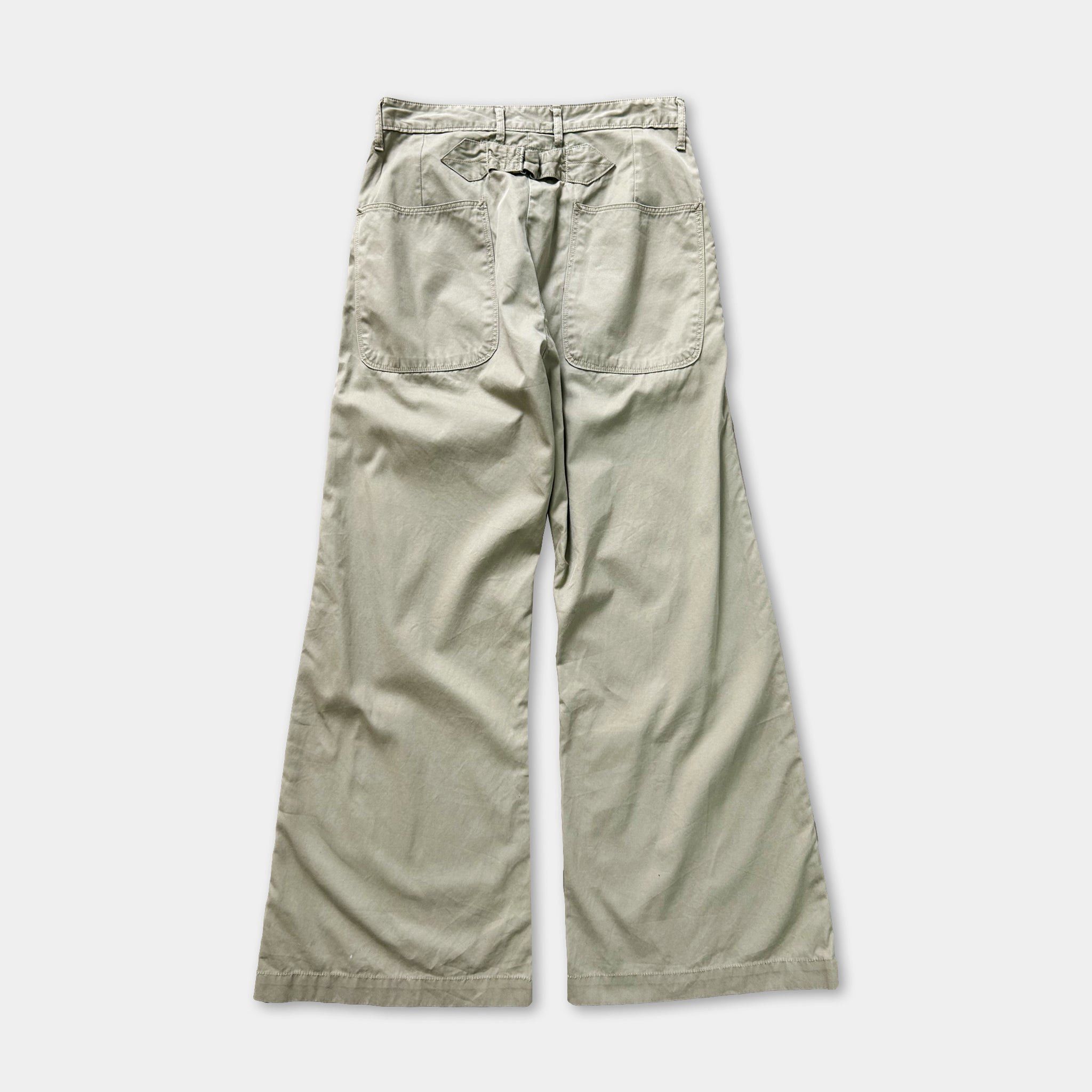 Kapital Kapital Khaki Wide-Leg Pants Size US 29 - 4 Thumbnail