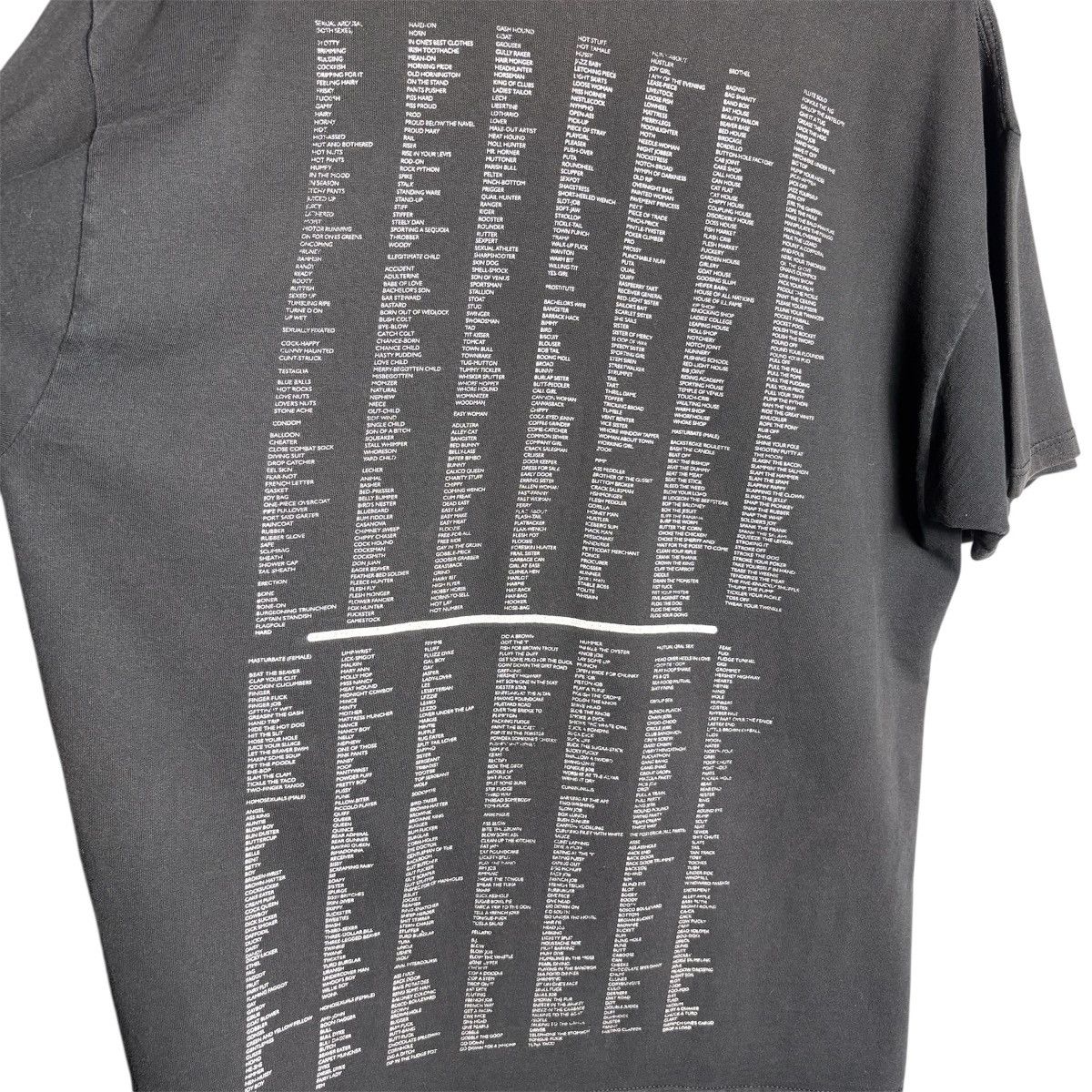 Vintage Vintage 90s George Carlin Funny Words Graphic T-Shirt Size US XL / EU 56 / 4 - 4 Thumbnail