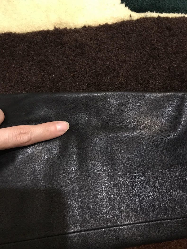 Givenchy Givenchy Men's Leather Jacket, Size S, Black, Jacket and W Size US S / EU 44-46 / 1 - 8 Thumbnail