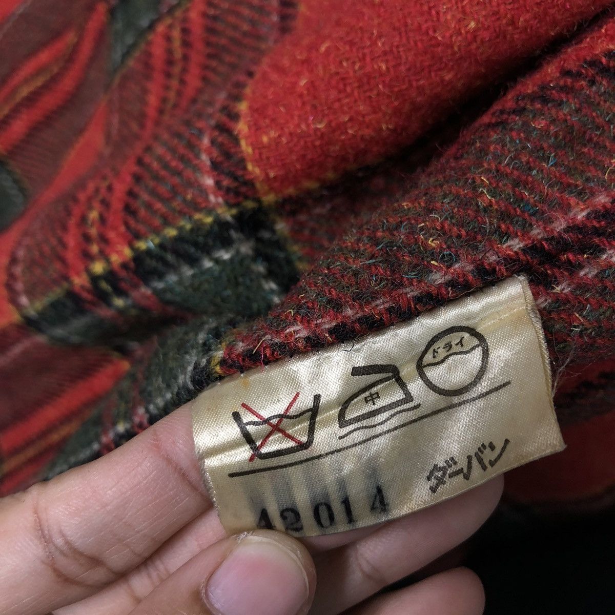 Japanese Brand 📌Vintage Wool Jacket Chore D'Urban Blanket Issey Miyake Size US M / EU 48-50 / 2 - 23 Thumbnail