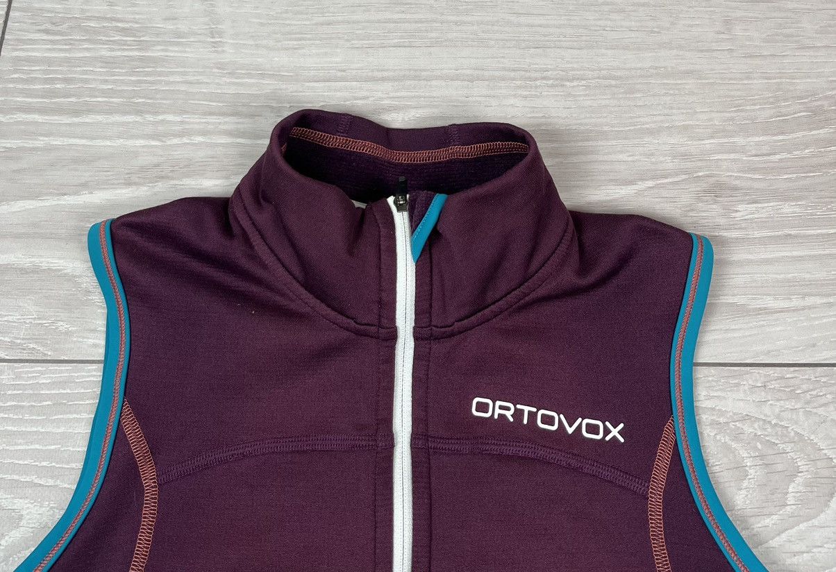 ORTOVOX Ortovox Merino Inside Gorpcore Outdoor Vest Jacket Size S / US 4 / IT 40 - 4 Thumbnail