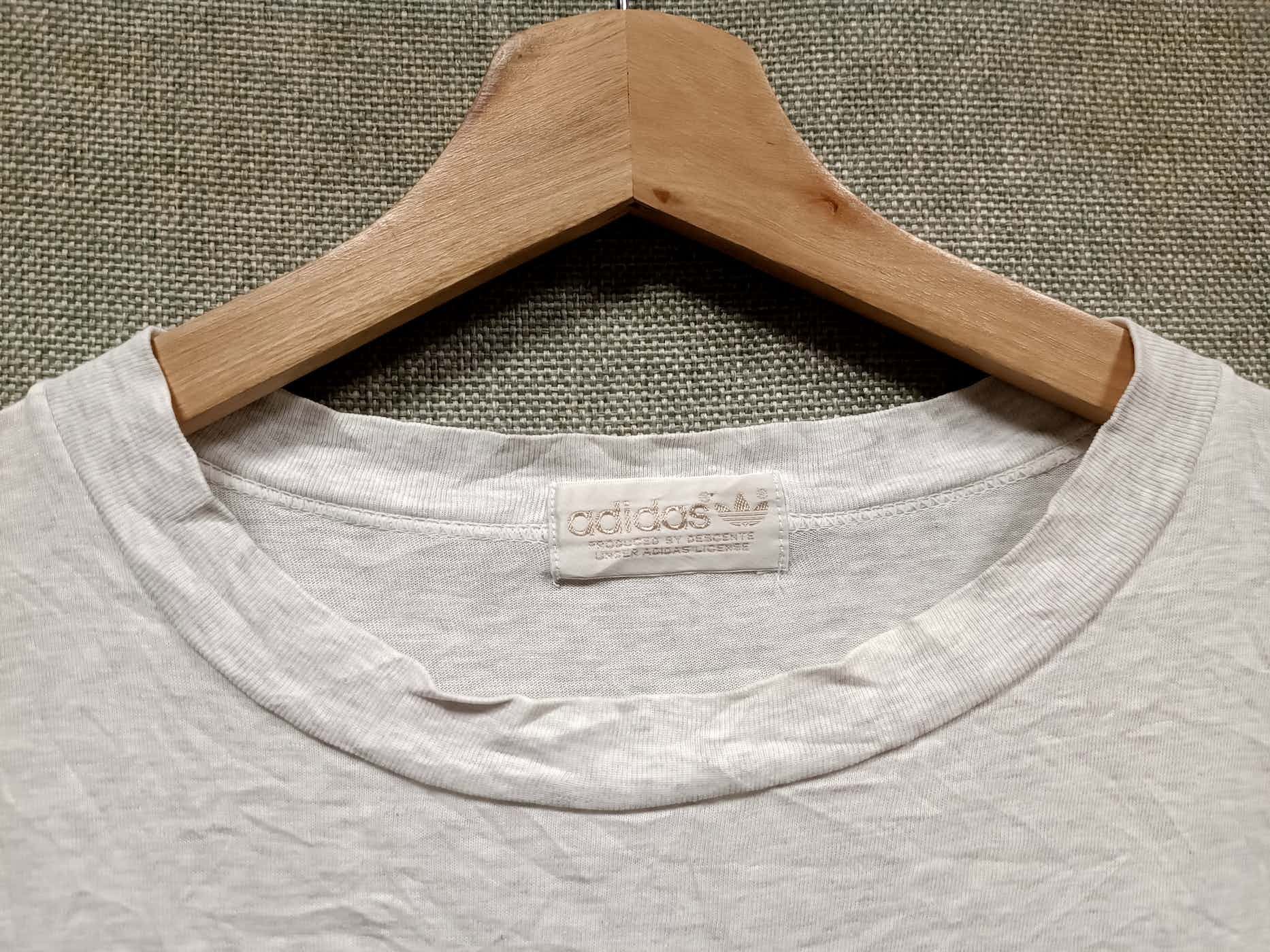 Adidas × Rap Tees × Vintage vintage 90s t shirt adidas/hip hop made in japan Size US XL / EU 56 / 4 - 4 Thumbnail