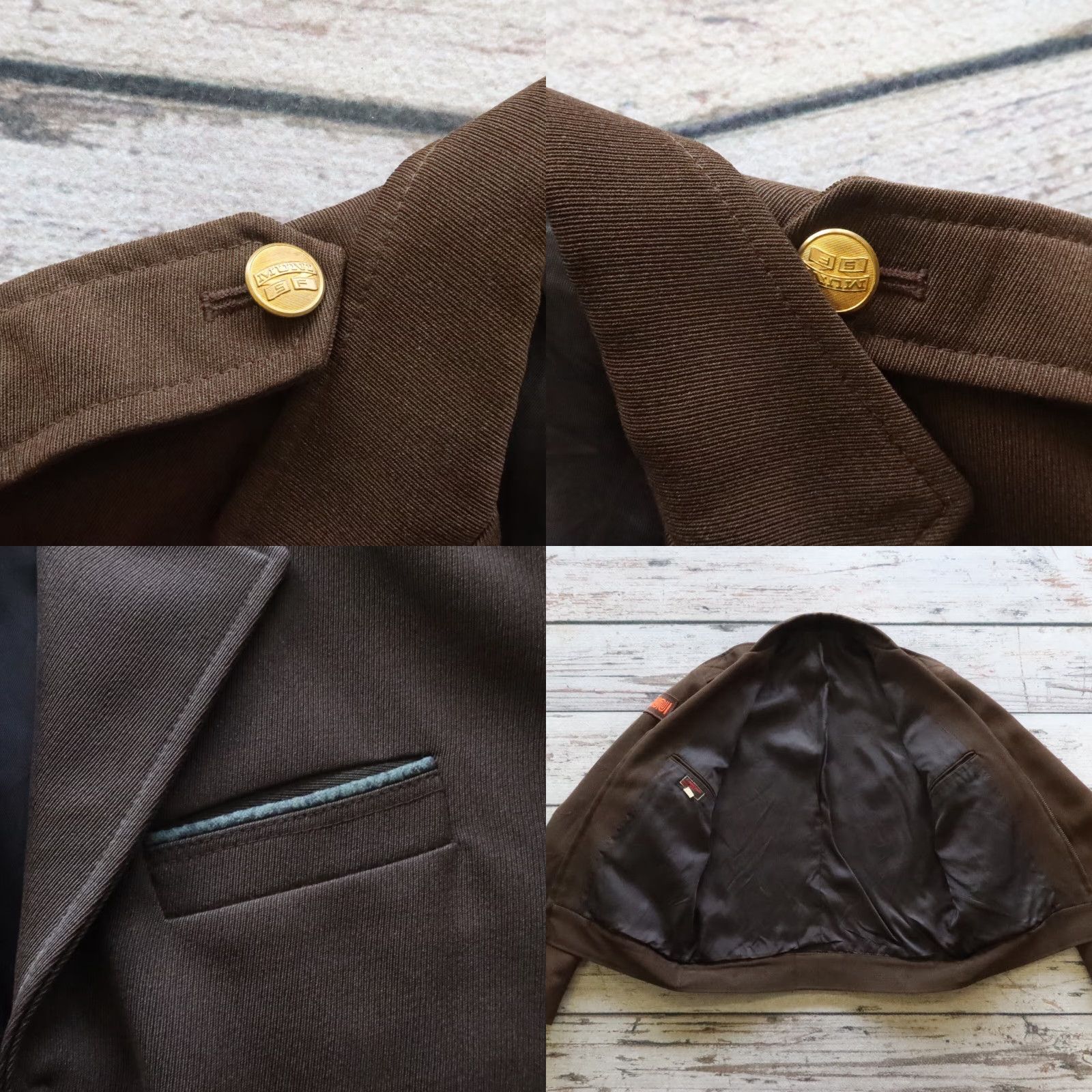 Vintage VINTAGE Muni San Francisco Bus Operator Jacket Caleb V. Smith Size 40 L Brown Men Jacket Size US XXS / EU 40 - 9 Thumbnail