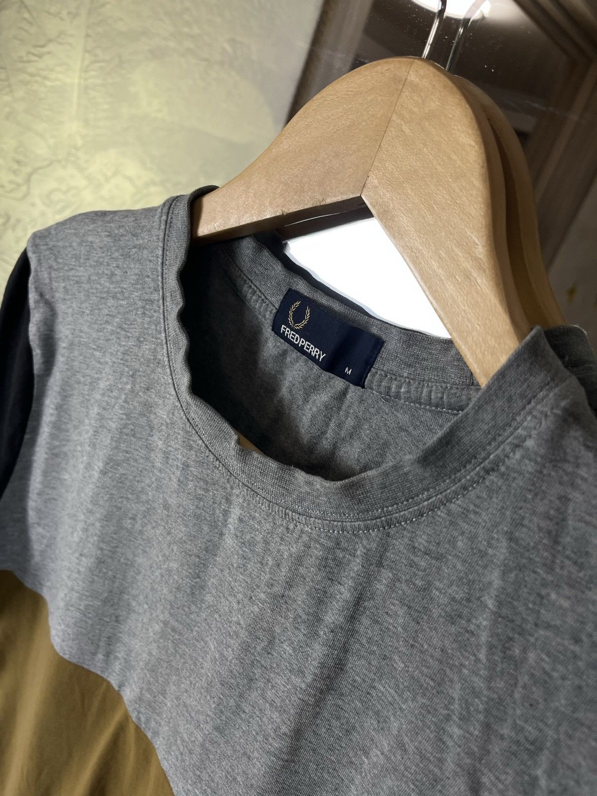 Fred Perry Fred Perry Tri-Color Block Patchwork Tee | Modernist Street Size US M / EU 48-50 / 2 - 3 Thumbnail