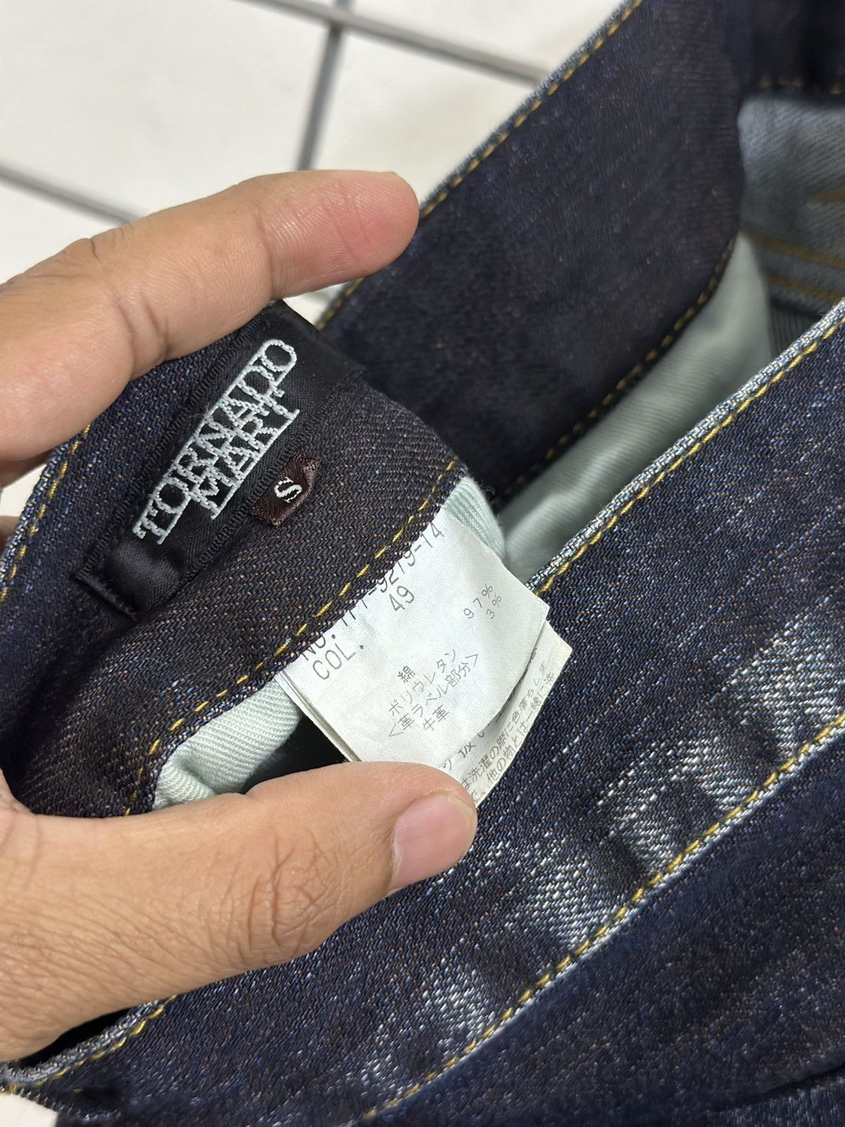 Tornado Mart Rare And Beautiful Tornado Mart by Issey Miyake Flared Jeans Size 30" / US 8 / IT 44 - 19 Thumbnail