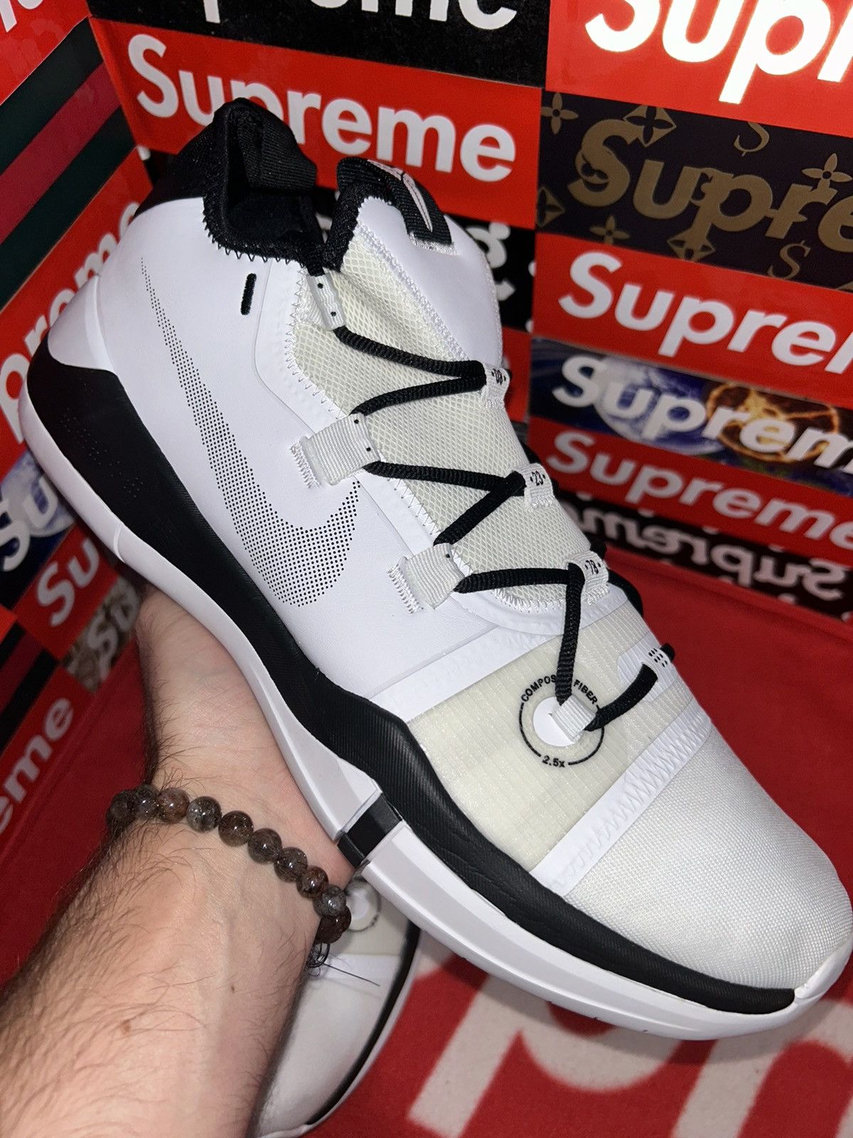 Nike Nike Kobe A.D. Exodus TB White Black AT3874-101 13.5 NEW Size US 13 / EU 46 - 10 Thumbnail