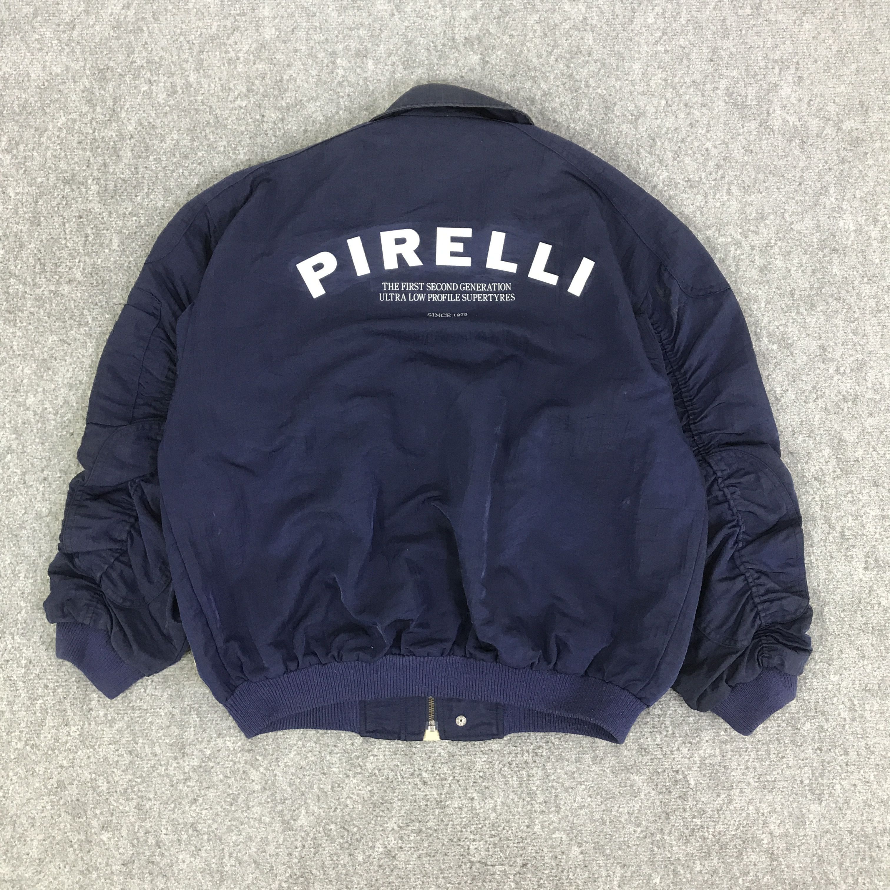 Pirelli VINTAGE PIRELLI BOMBER JACKET K85B2 Size US M / EU 48-50 / 2 - 1 Thumbnail