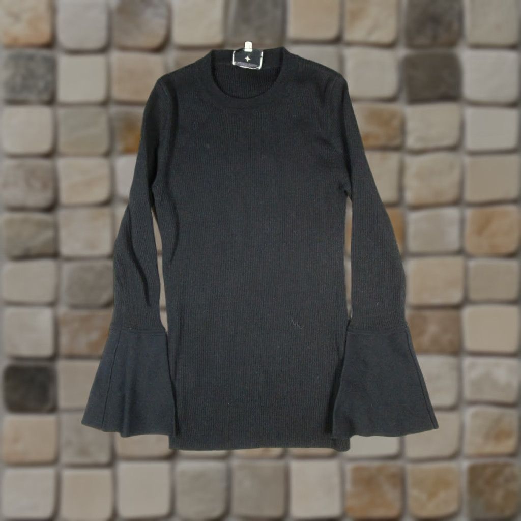 Vintage Tuckernuck Sweater Womens Small Black Pullover Size S / US 4 / IT 40 - 1 Thumbnail