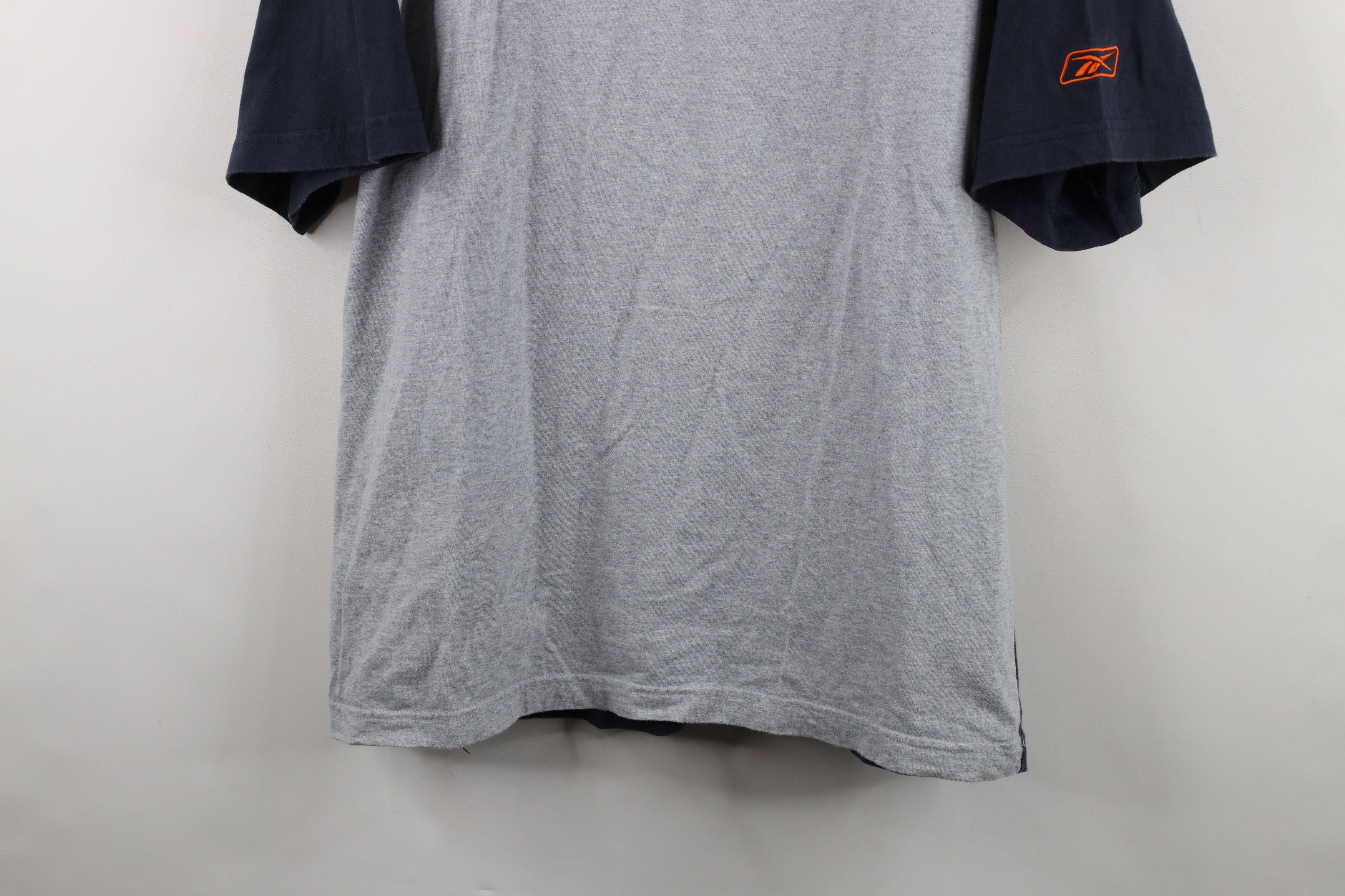 Reebok Vintage Reebok Chicago Bears Football Raglan T-Shirt Gray Size US L / EU 52-54 / 3 - 3 Thumbnail