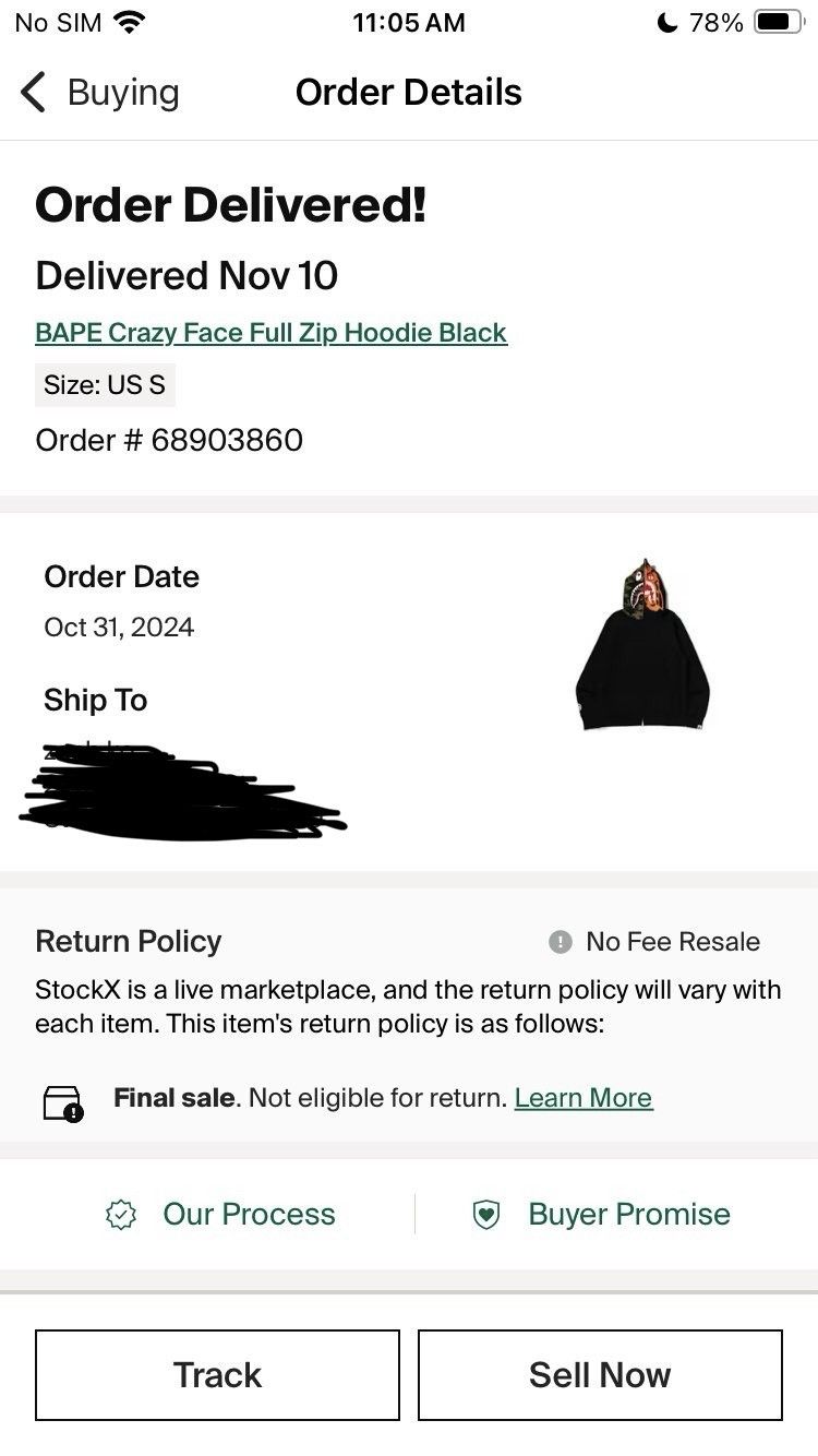 Bape BAPE Crazy Face Full Zip Hoodie Size US S / EU 44-46 / 1 - 11 Thumbnail