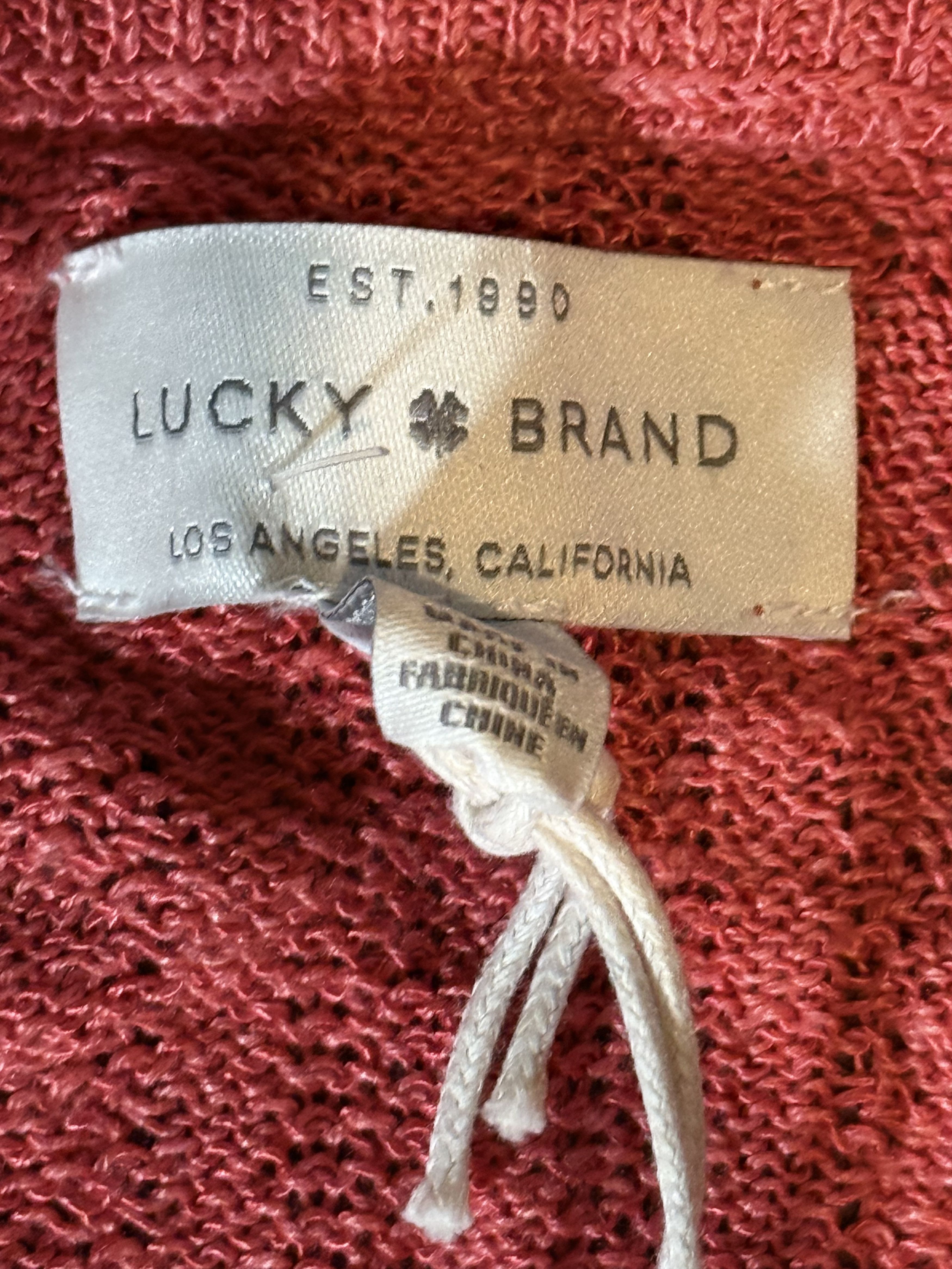 Lucky Brand Lucky Brand Womens no sleeve tie side shirt Size S / US 4 / IT 40 - 3 Thumbnail