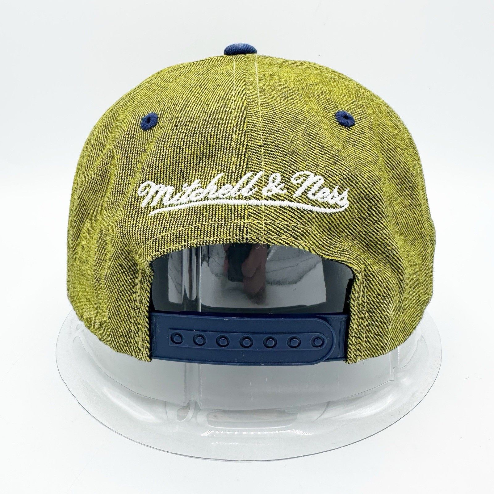 Mitchell & Ness × NBA Inidiana Pacers Mitchell & Ness Heather Two Tone Snapback Size ONE SIZE - 5 Thumbnail