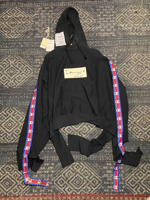 Vetements x Champion In Progress Hoodie