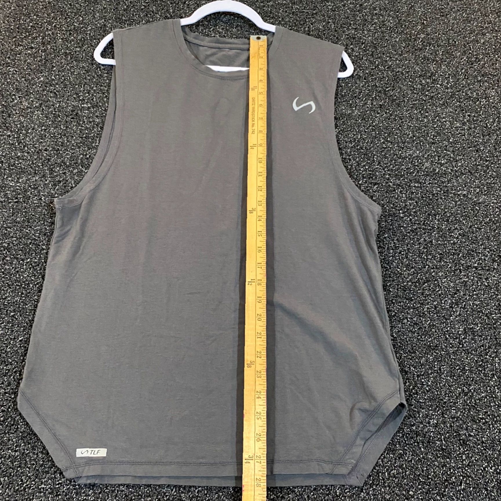 Vintage TLF Apparel Tank Top Mens Medium Gray Sleeveless Workout Gym Lifting Impossible Size US M / EU 48-50 / 2 - 4 Thumbnail