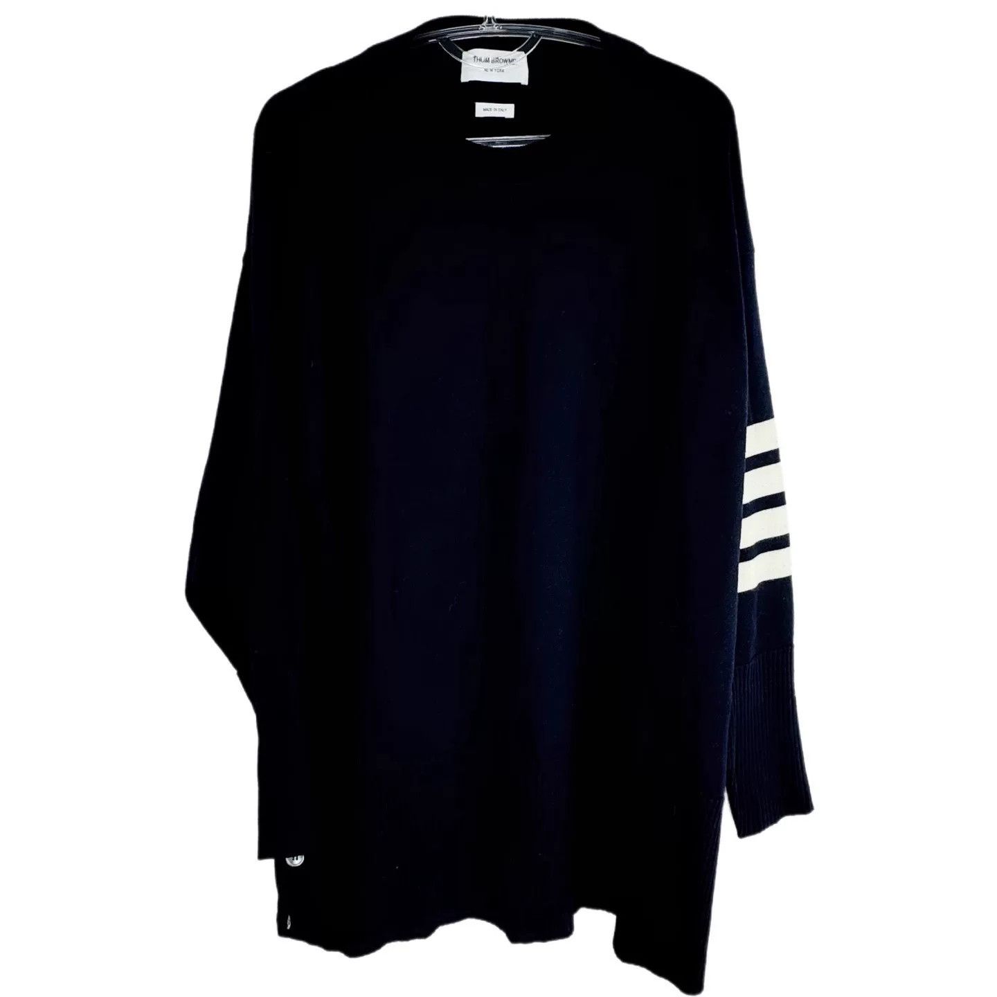Thom Browne thom browne navy blue knitted sweater Size US XS / EU 42 / 0 - 1 Thumbnail