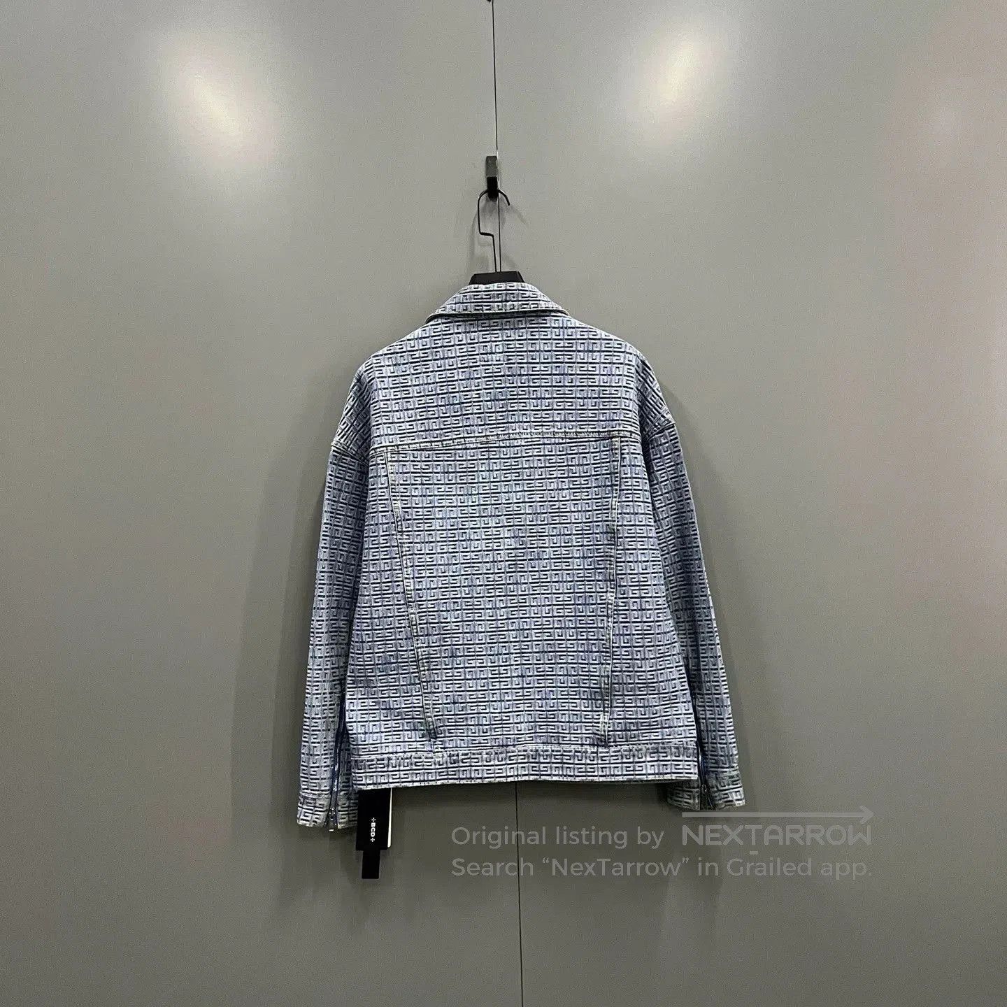 Givenchy Givenchy Blue Logo Denim Jacket Size M. Size US M / EU 48-50 / 2 - 3 Thumbnail