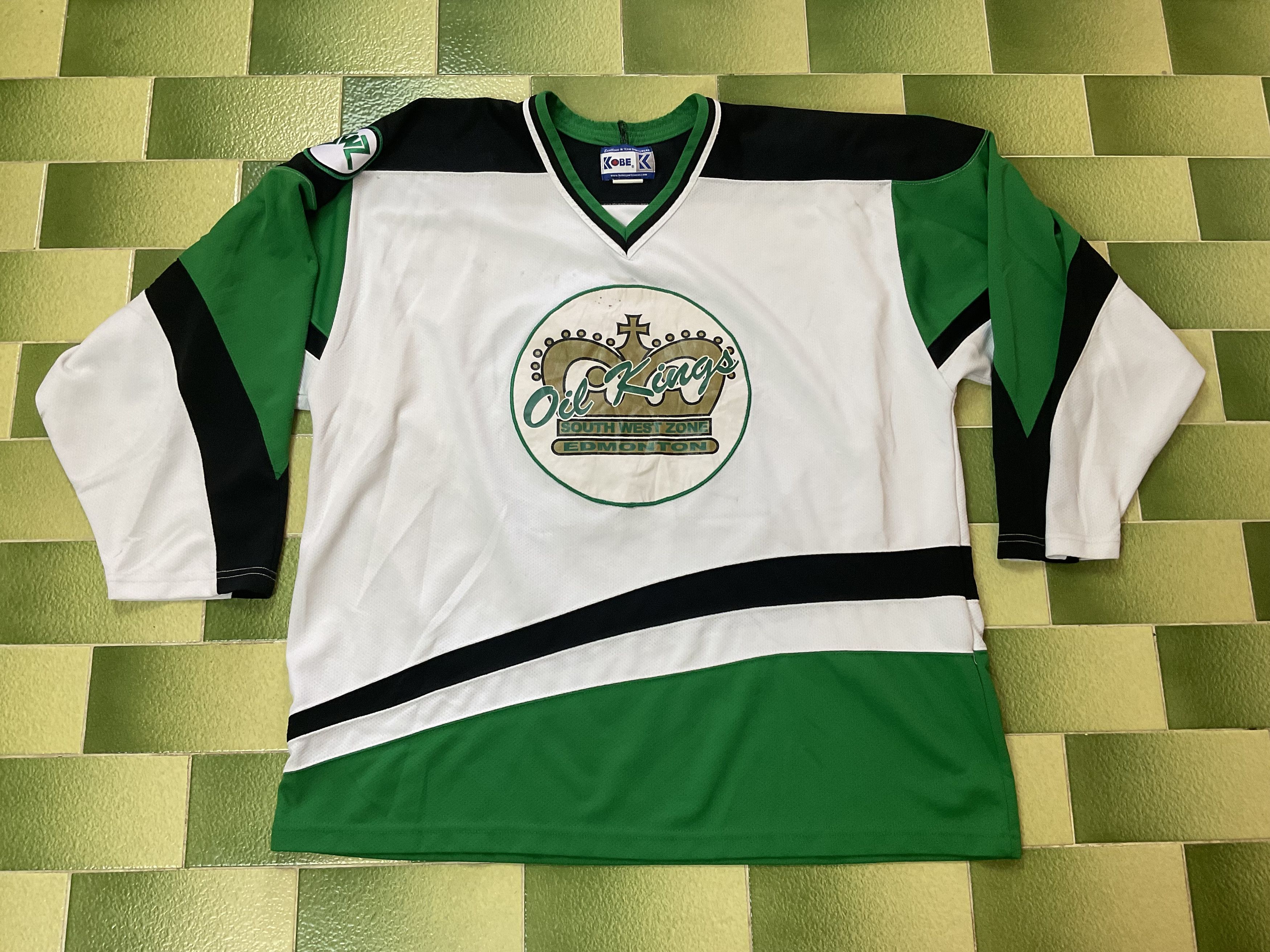 NHL Two Southwest Zone Oil Kings Edmonton #17-18 Hockey Jersey Size US XXL / EU 58 / 5 - 4 Thumbnail