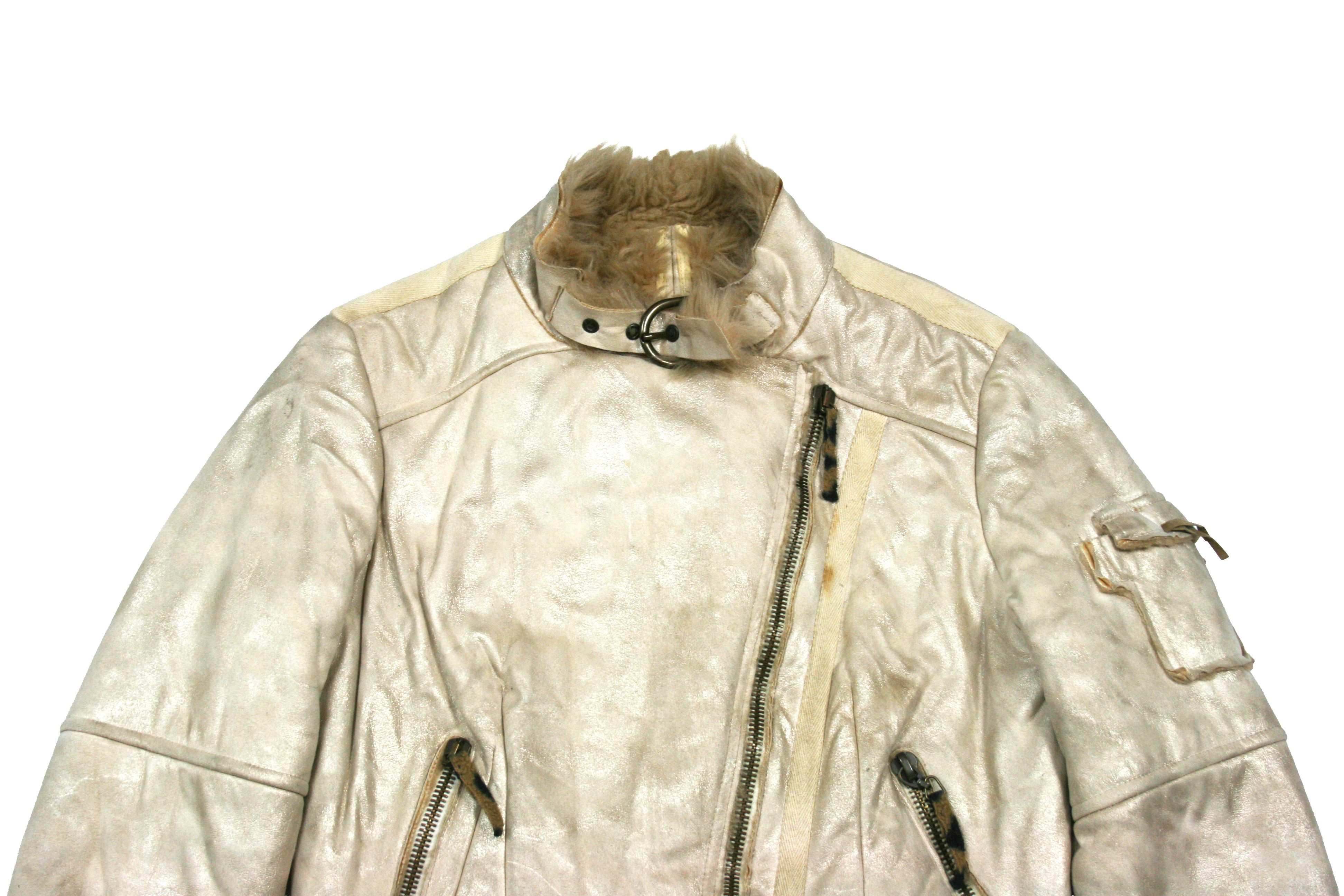 Japanese Brand Avant Garde 90S Faux Fur Y2K Side Zip Jacket Vintage Size M / US 6-8 / IT 42-44 - 4 Thumbnail