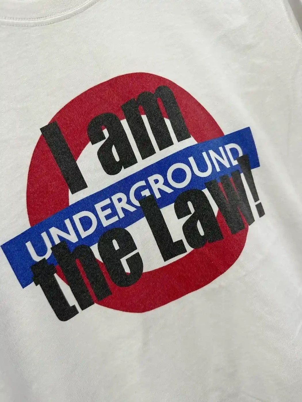 Vetements Vetements I am Undeground The Law! t-Shirt Rare Japan Style Size US S / EU 44-46 / 1 - 8 Thumbnail