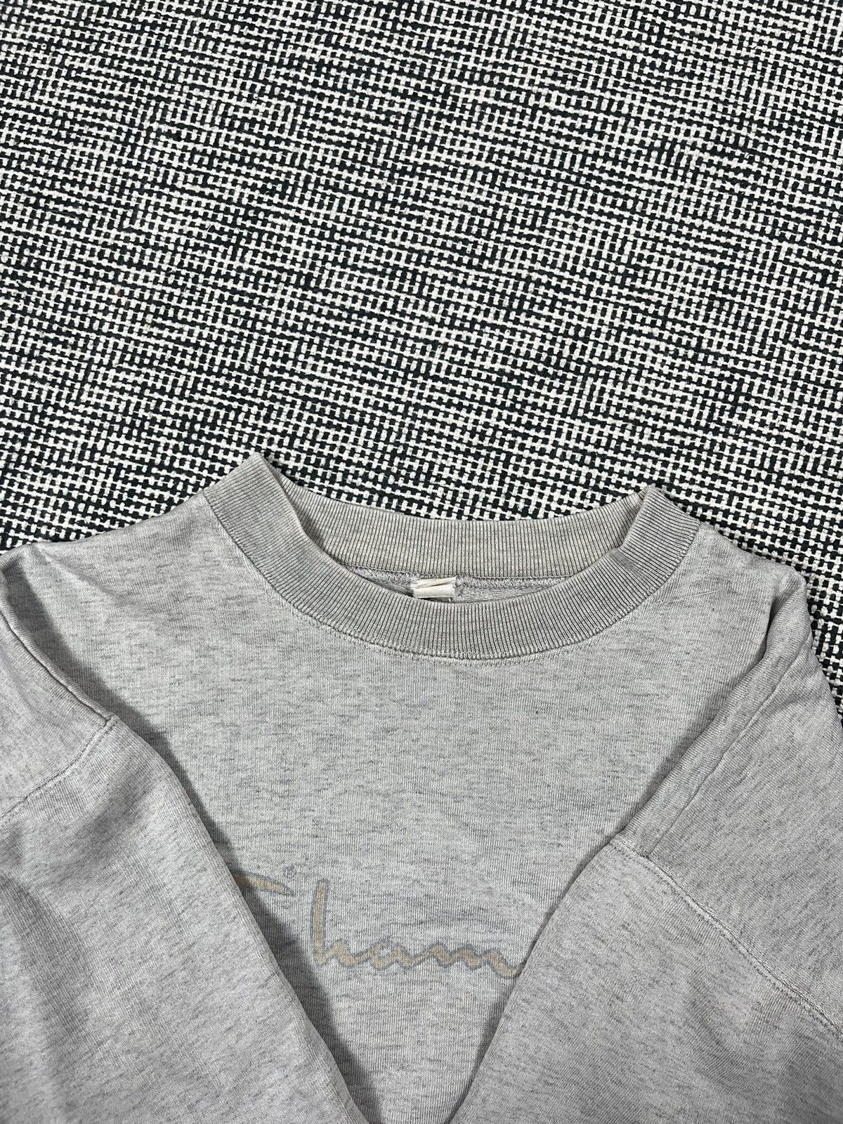 Champion 80s champion boxy gray crewneck sweatshirt American Size US XL / EU 56 / 4 - 3 Thumbnail