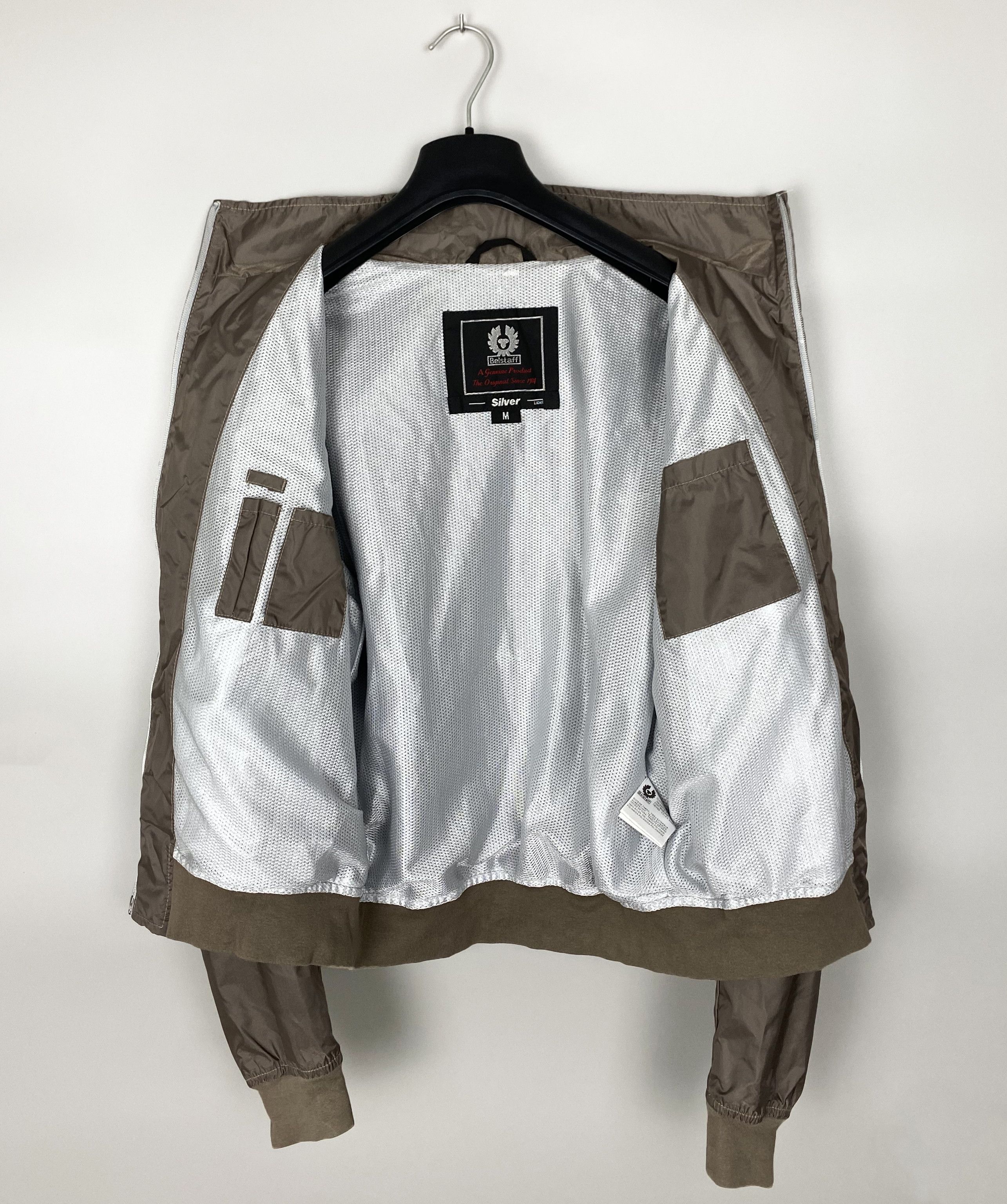 Belstaff Vintage Belstaff Silver Label Nylon Bombers Jacket Size US M / EU 48-50 / 2 - 8 Thumbnail