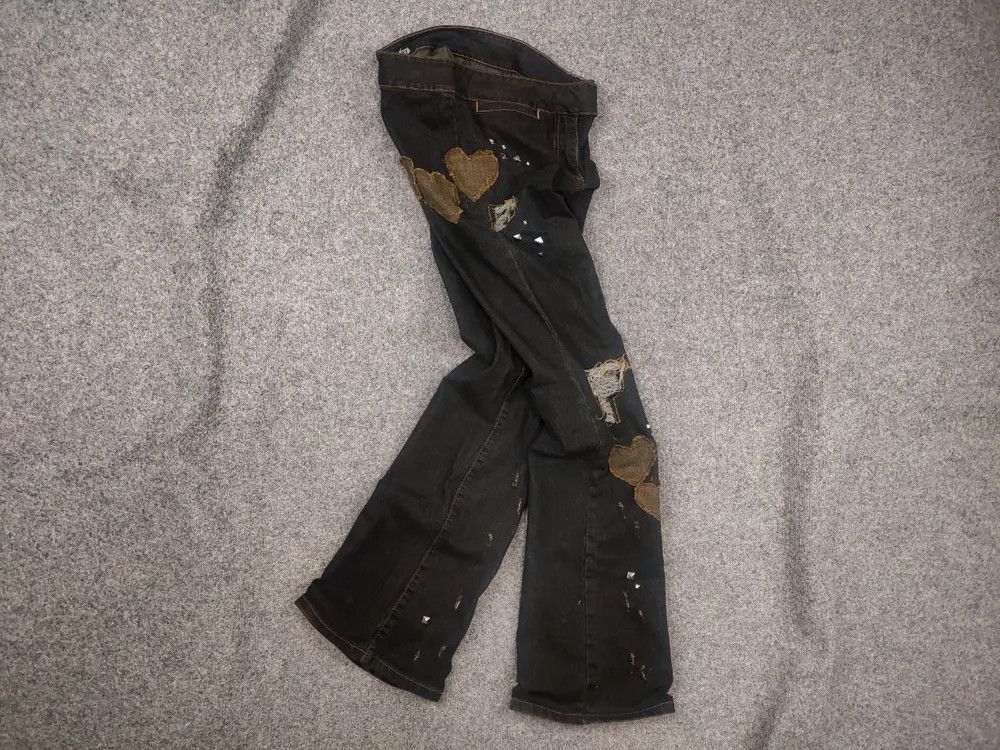 If Six Was Nine Vintage LGB Y2K Flared Low Rise Denim Jeans if six was nine Size 30" / US 8 / IT 44 - 1 Thumbnail