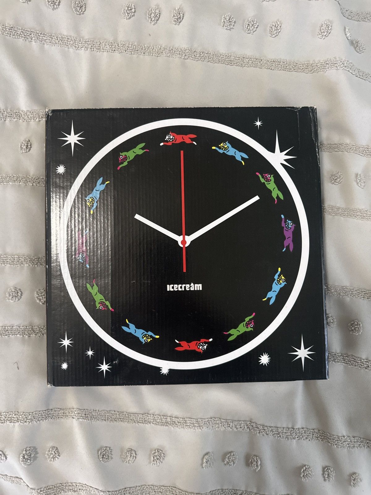 Icecream Father Time Clock (Black) Size ONE SIZE - 1 Thumbnail