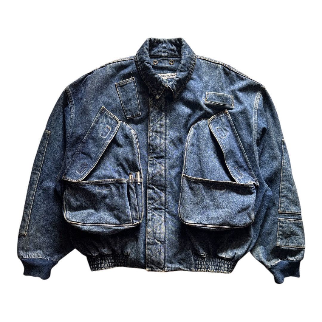 ジャケット・アウター 2000s katharine hamnett london denimcoat ジャケット・アウター 2000s katharine hamnett london