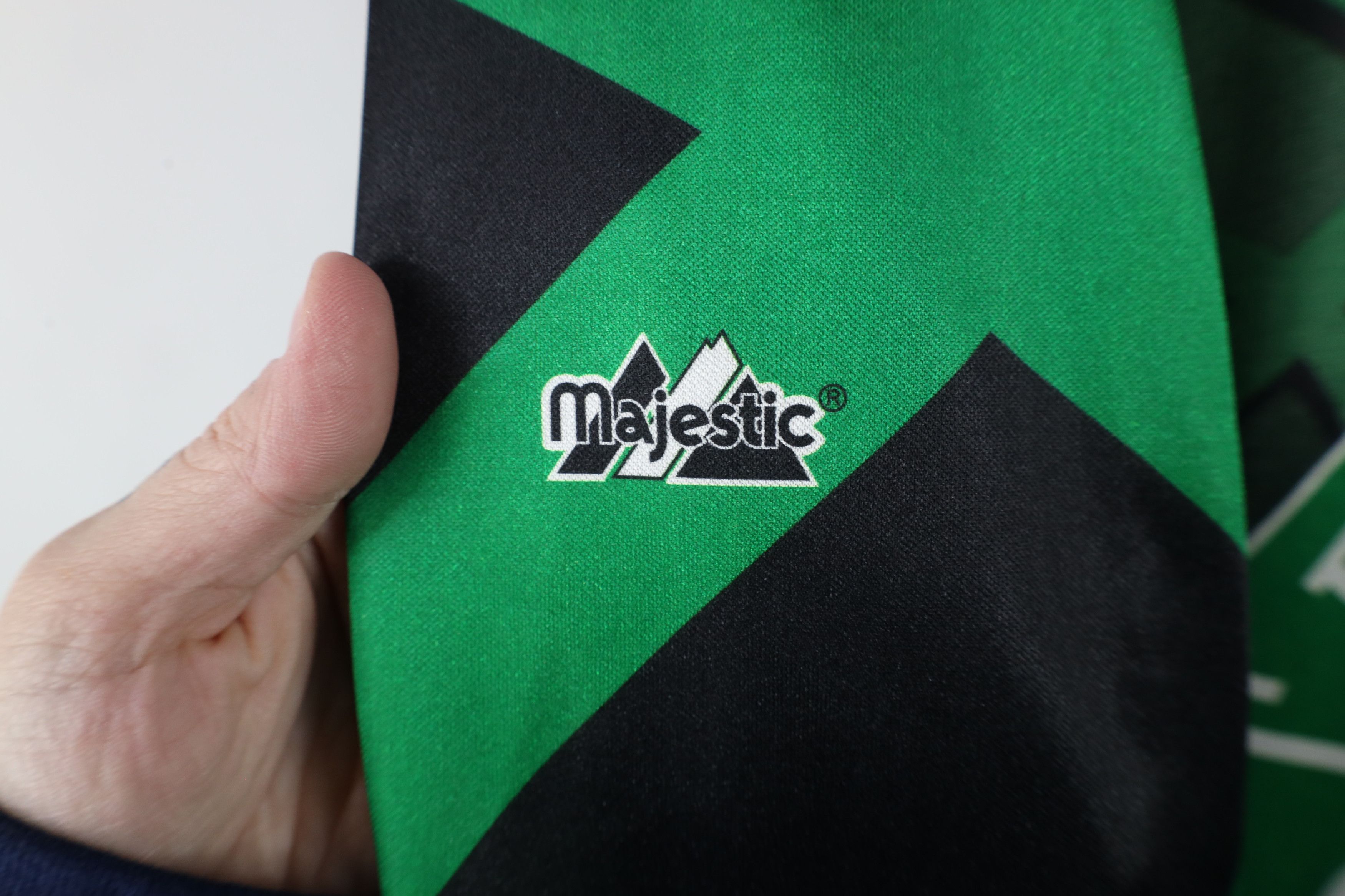 Majestic × Vintage Vintage 90s Majestic Boston Celtics Long Sleeve T-Shirt USA Size US L / EU 52-54 / 3 - 11 Thumbnail