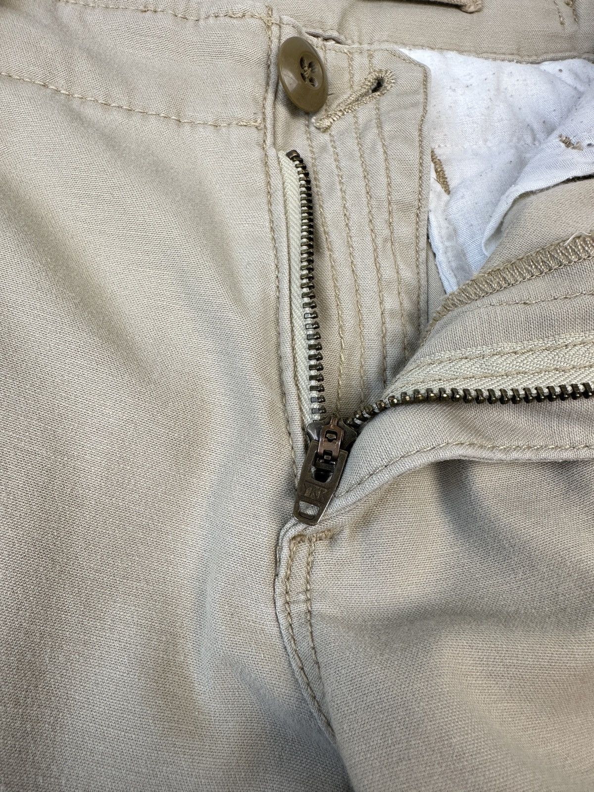 Denim & Supply Ralph Lauren DENIM & SUPPLY RALPH LAUREN Cargo Pants Women’s Beige sz 26 Size 26" / US 2 / IT 38 - 13 Thumbnail