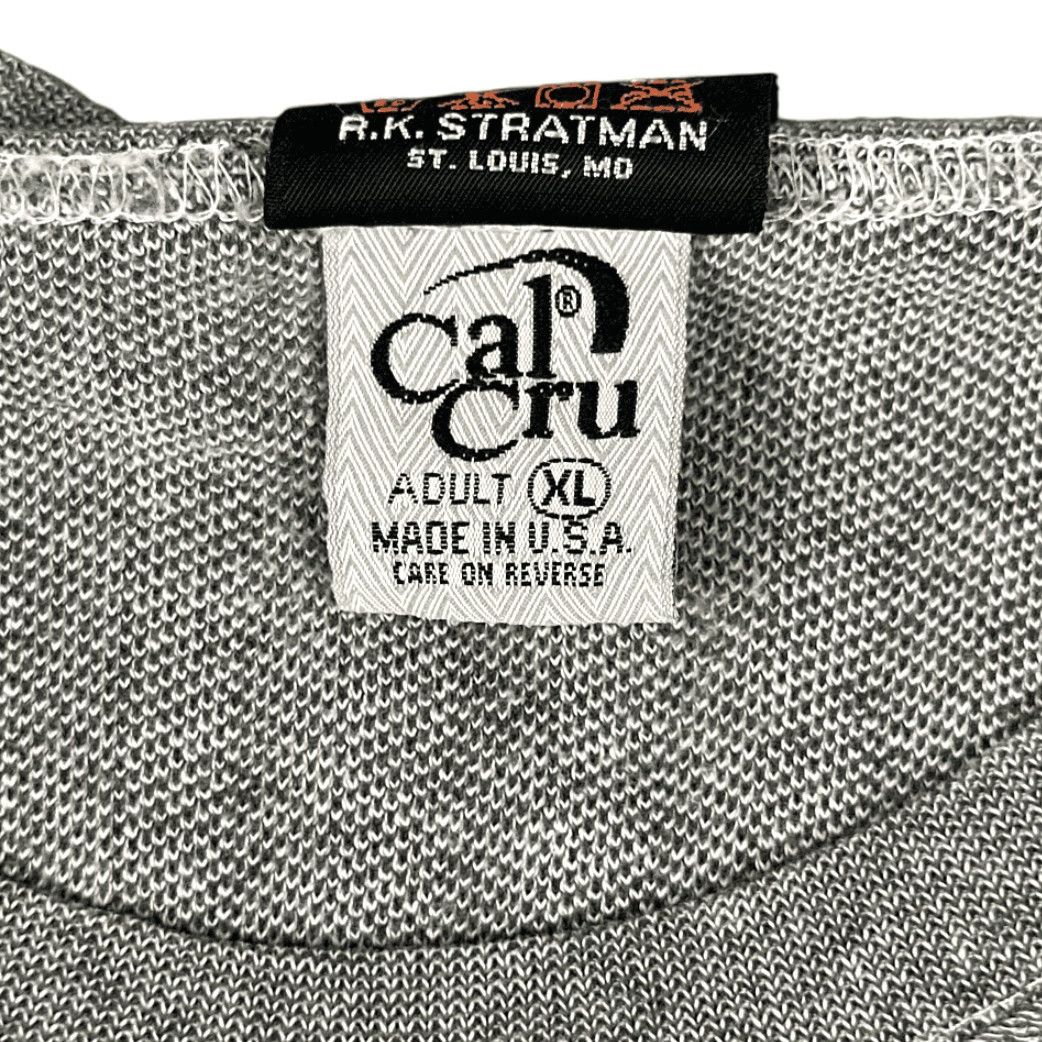Harley Davidson VINTAGE Harley Davidson Shirt Adult EXTRA LARGE Gray Chevron Stripe Pattern Y2K Size US XL / EU 56 / 4 - 4 Thumbnail