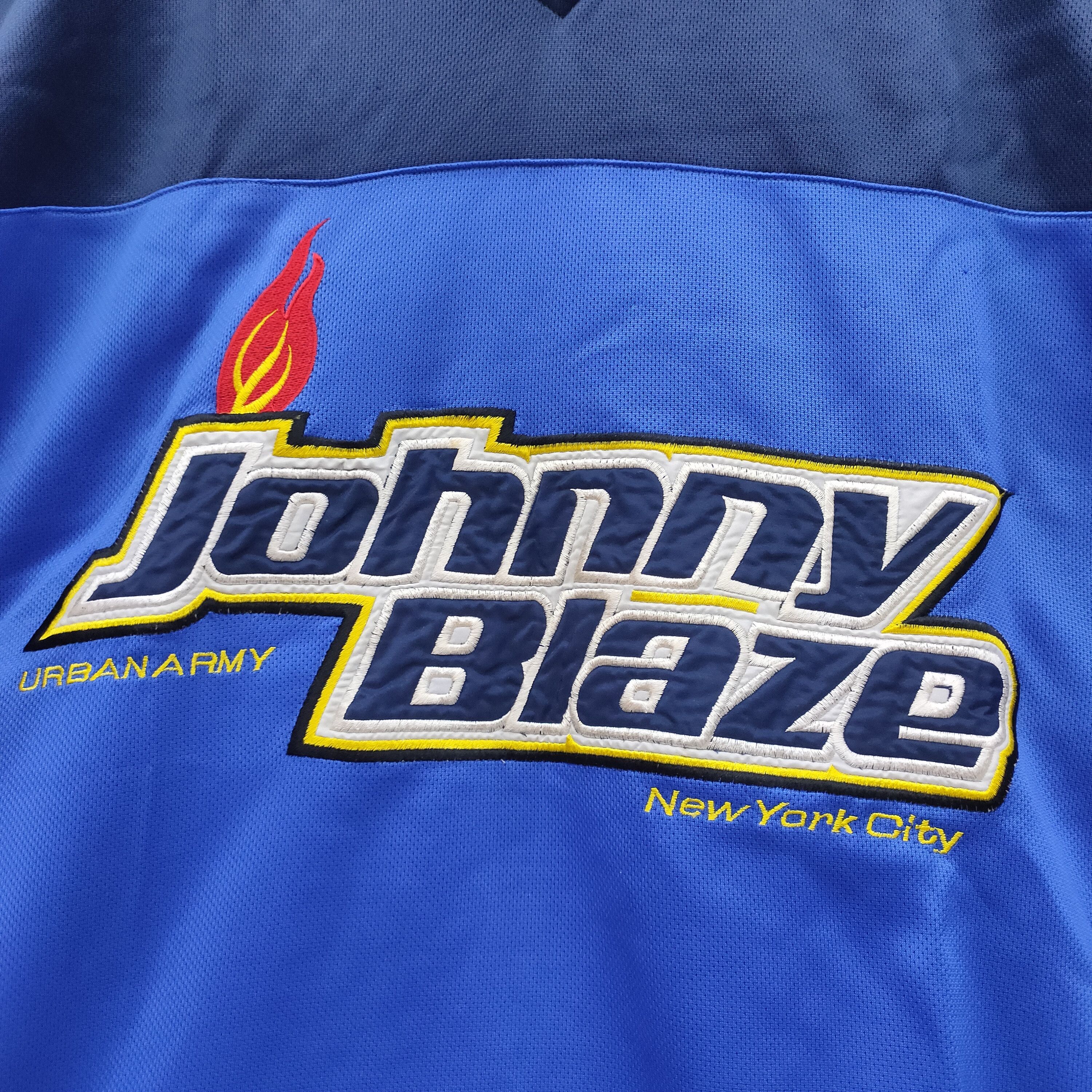 Rap Tees Jonny Blaze Urban Army Jersey Hip hop New York City Size US L / EU 52-54 / 3 - 6 Thumbnail