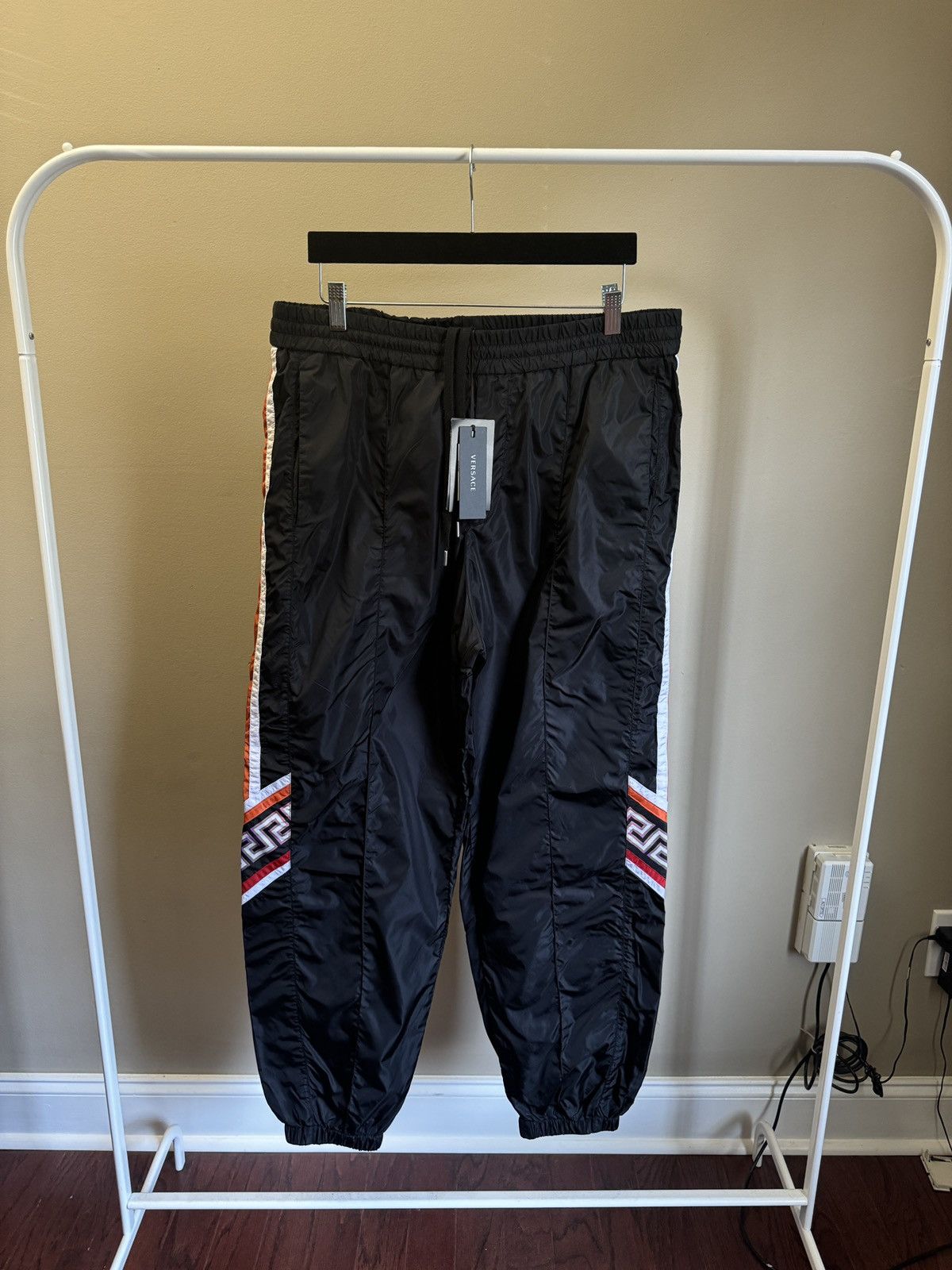 Versace Versace Lagreca Black Jumper Pants Size US 33 - 1 Thumbnail