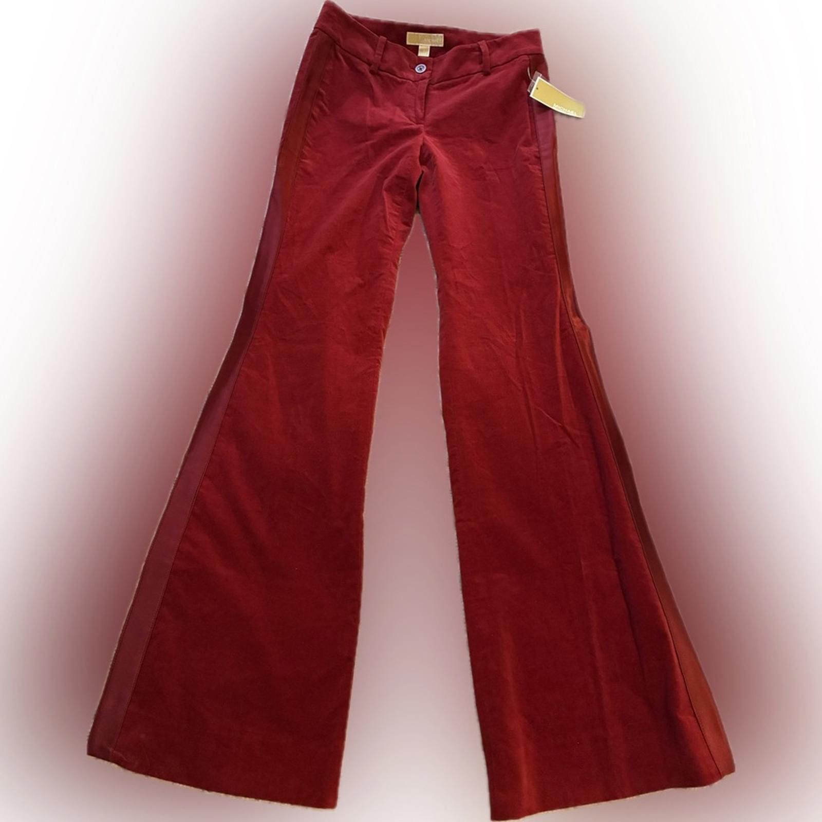 Michael Kors MICHAEL MICHAEL KORS Velvet Tuxedo Flares Size 26" / US 2 / IT 38 - 1 Thumbnail