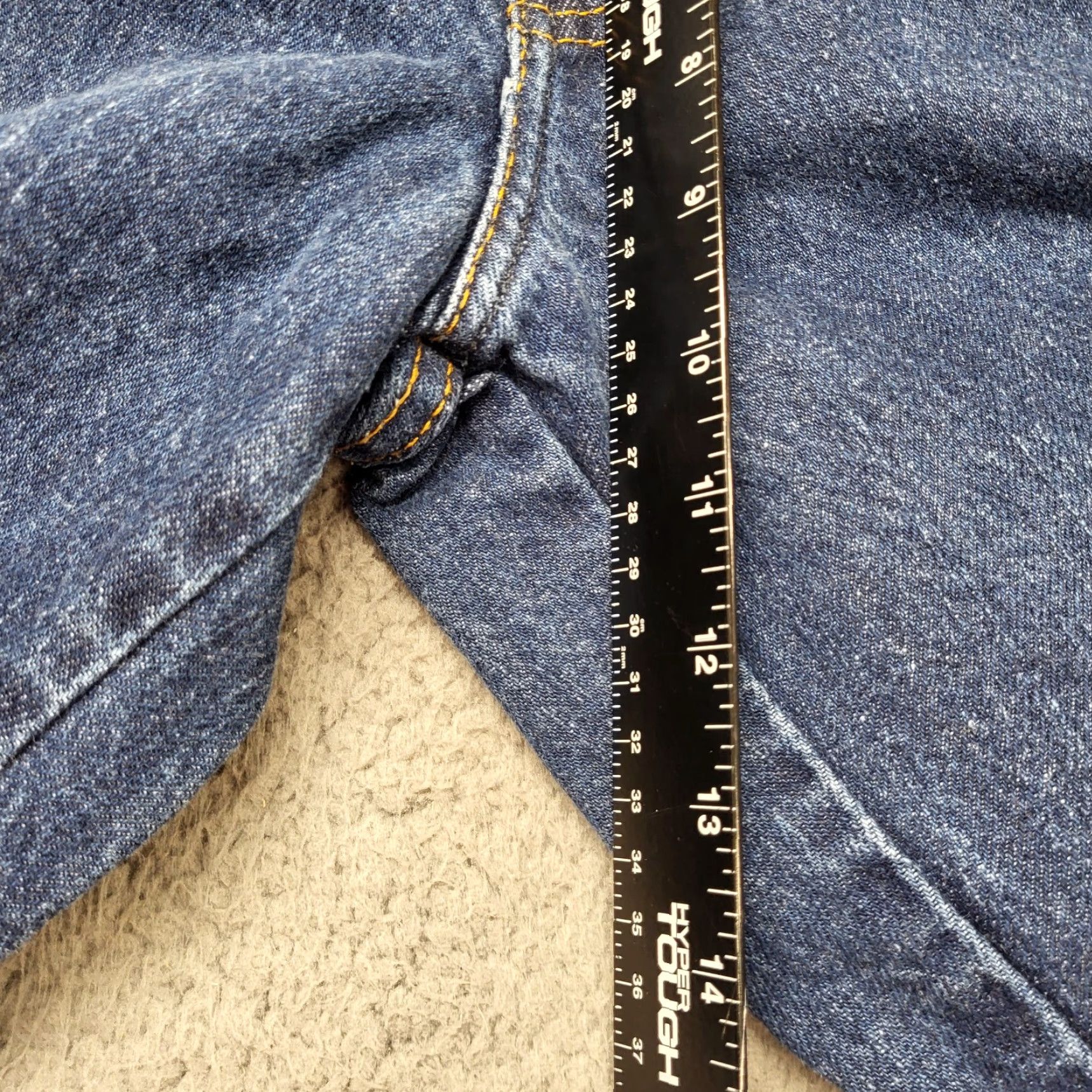 Dickies Dickies Jeans Mens 34 x 30 Straight Leg Denim Blue Work Pants Regular 5-Pocket 29x32 Size US 34 / EU 50 - 4 Thumbnail