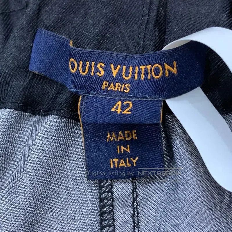 Louis Vuitton Louis Vuitton Men's Black Silk Casual Pants . Size US 36 / EU 52 - 5 Thumbnail