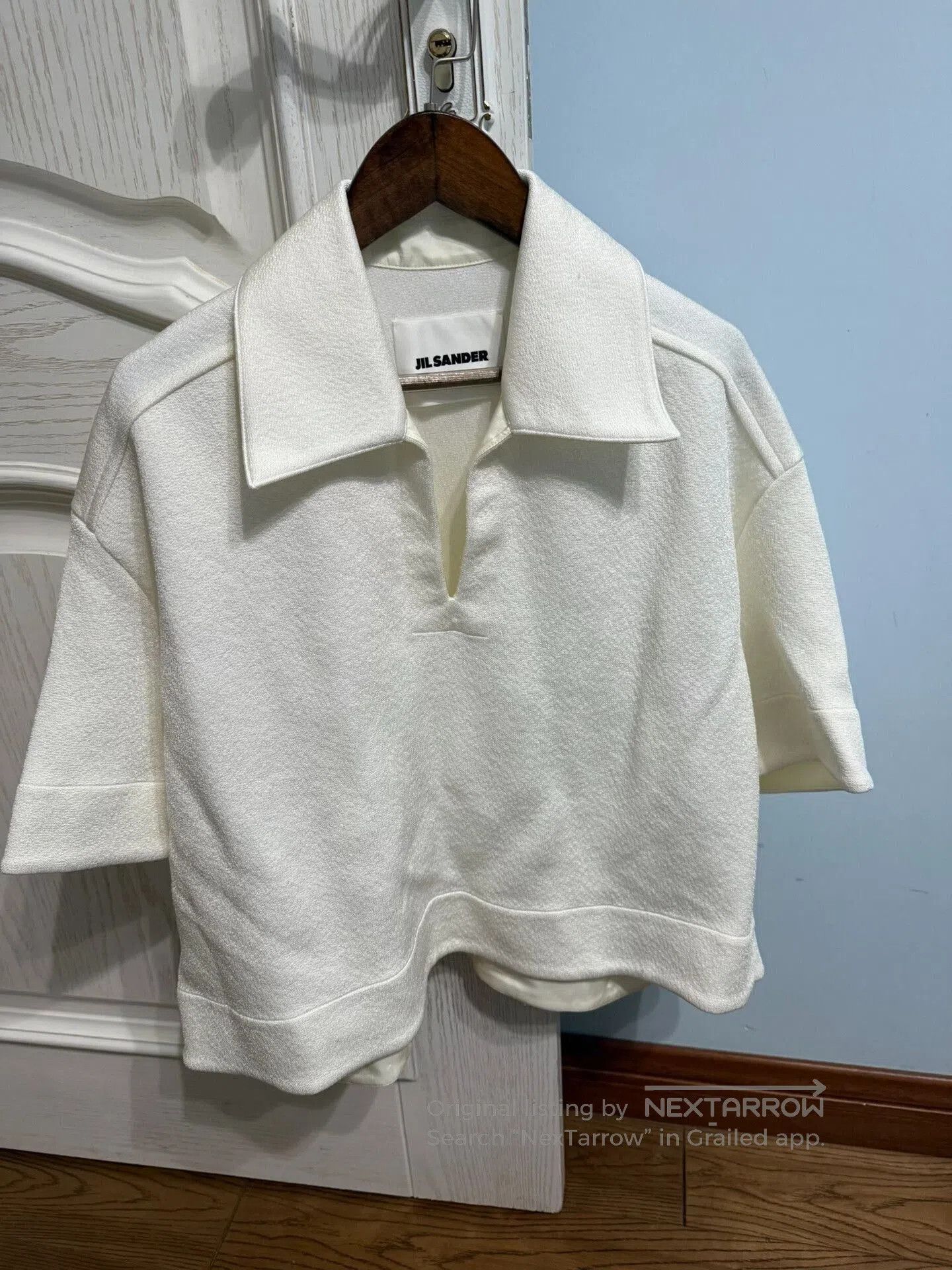 JIL SANDER Short Sleeve Casual Top.