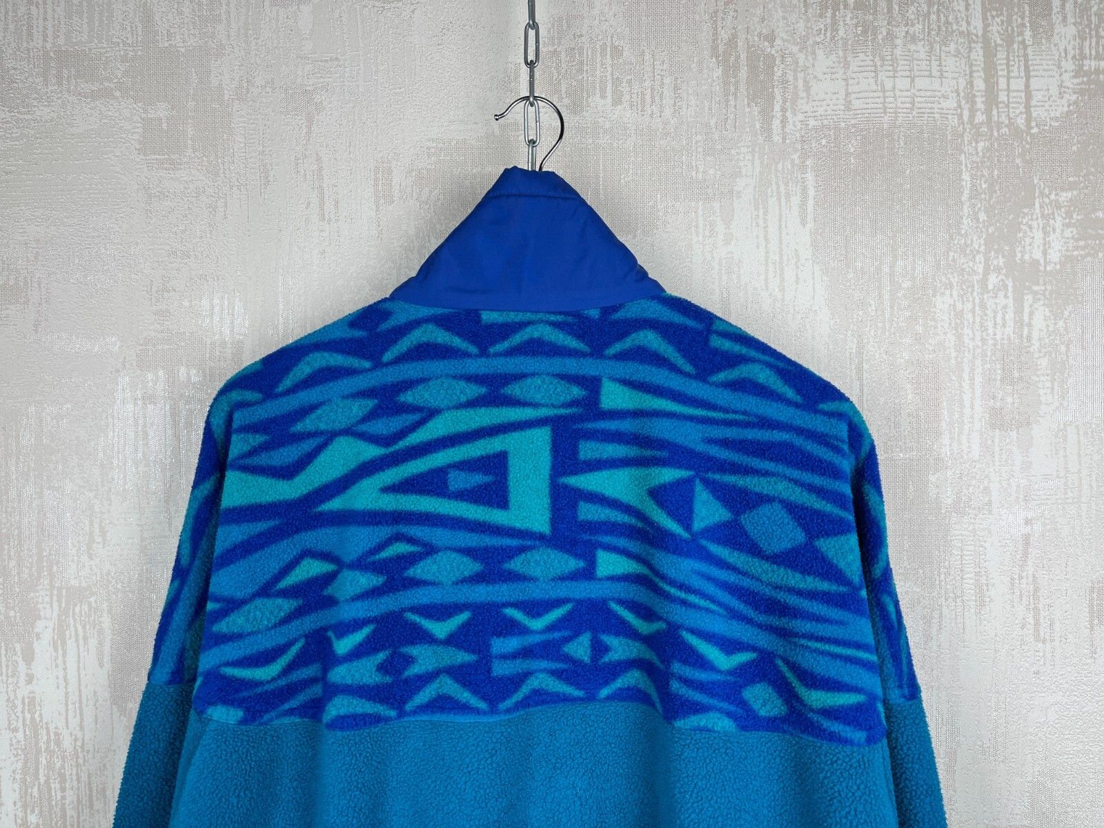Vintage 90's Astrolabio Abstract Ski Snowboard Fleece Sweater Size US L / EU 52-54 / 3 - 16 Thumbnail