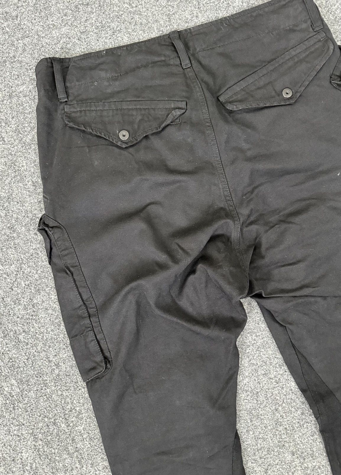 Julius Julius - S/S12 Gas Mask Tactical Cargo Pants - Black Size US 30 / EU 46 - 11 Thumbnail