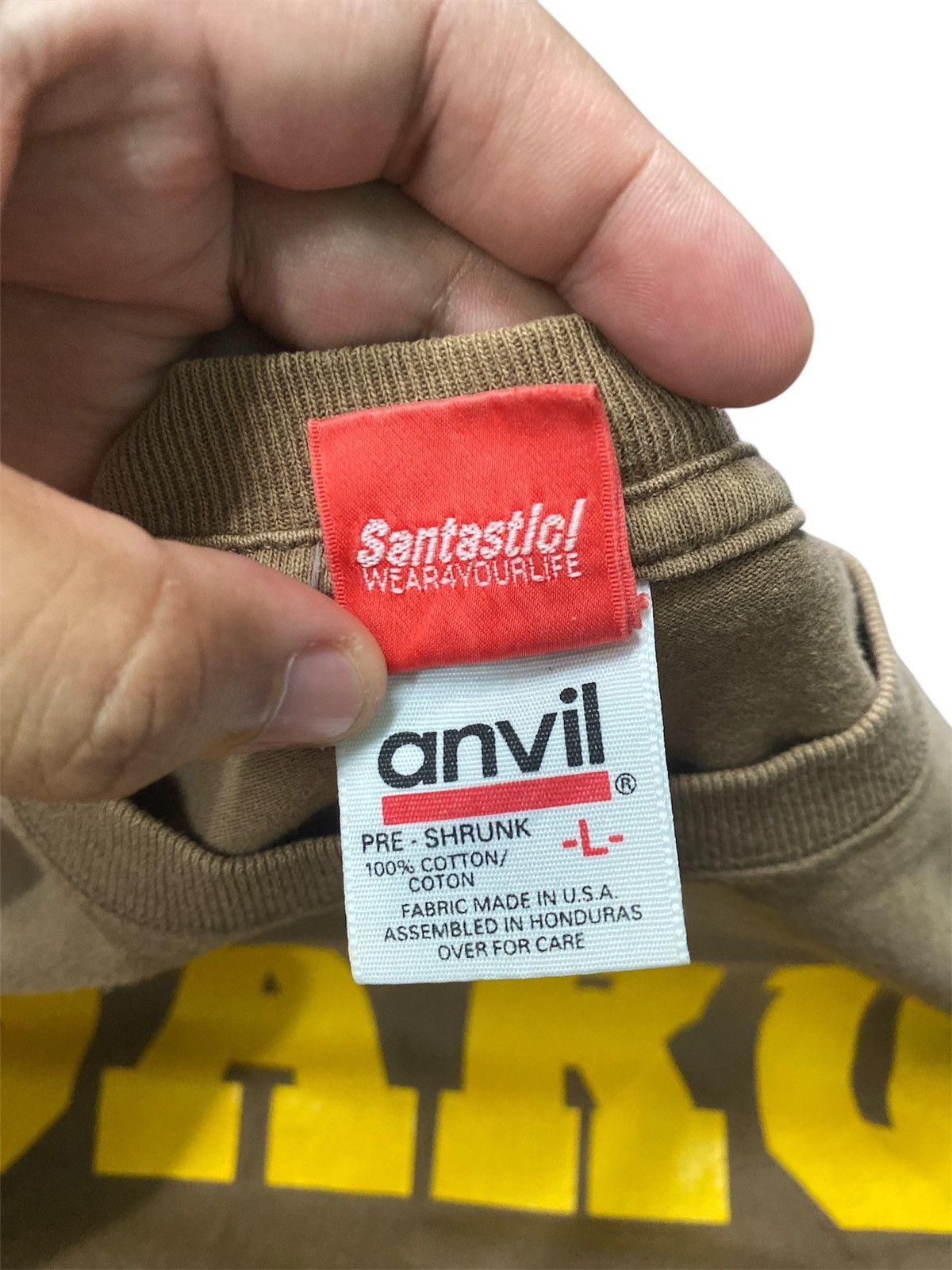 Anvil ‼️RARE‼️SARU TOKYO TRIBE 2 VINTAGE 90S SHIRT TEE🔥 Size US L / EU 52-54 / 3 - 14 Thumbnail