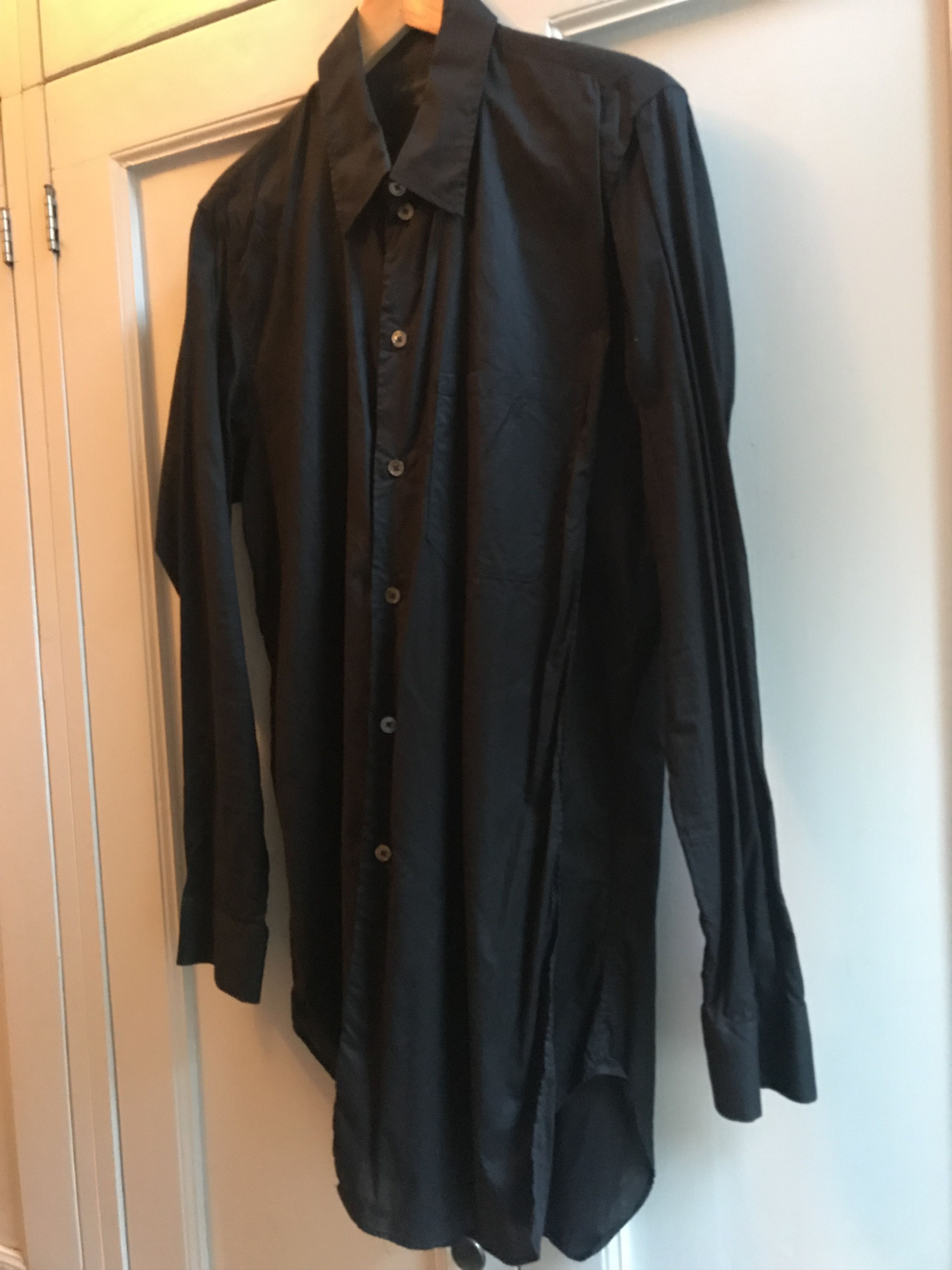 Ann Demeulemeester Ann Demeulemeester Asymmetric shirt Size US M / EU 48-50 / 2 - 3 Thumbnail