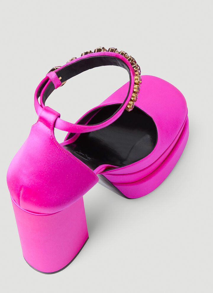 Versace o1y0226 Pumps in Magenta Size US 8 / IT 38 - 6 Thumbnail